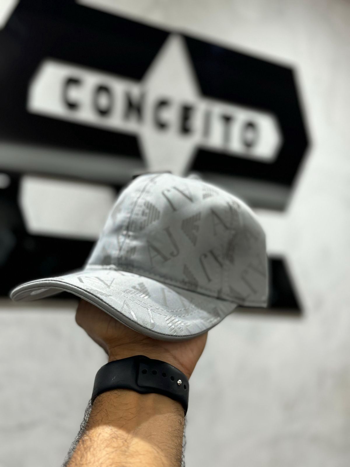 Boné AJ Cinza - 00793 - Conceito 62