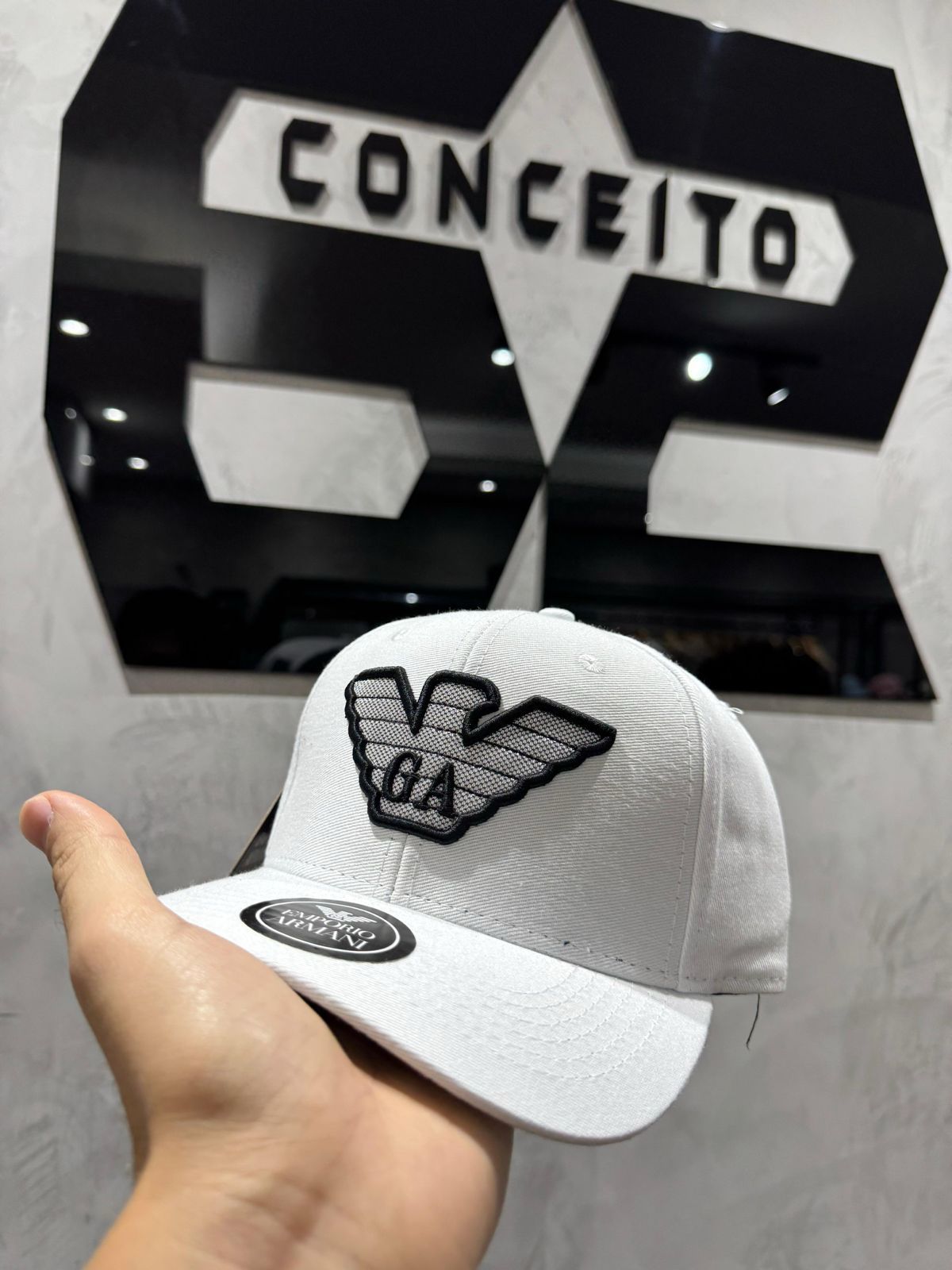 Boné Emporio Branco - 00796 - Conceito 62