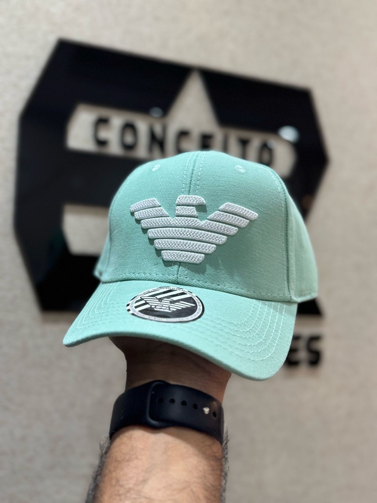 Boné Armani Azul - 00755 - Conceito 62