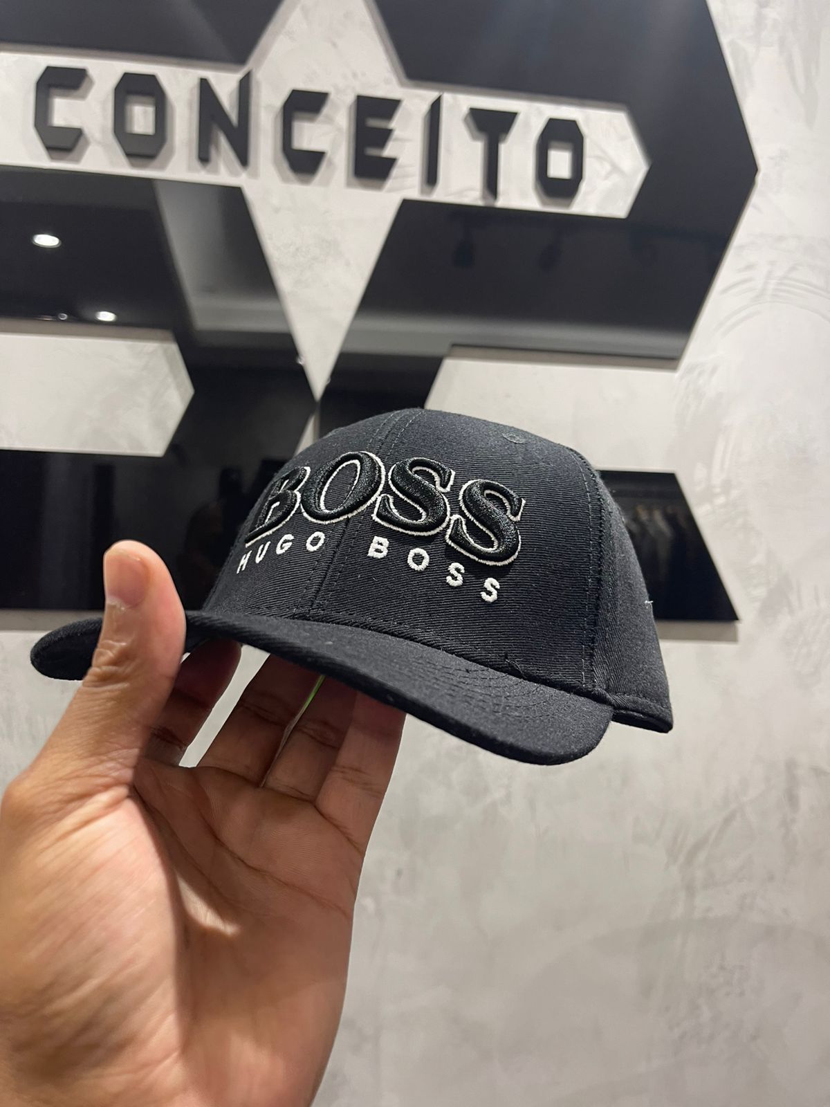 Boné BOSS Preto - 00836 - Conceito 62