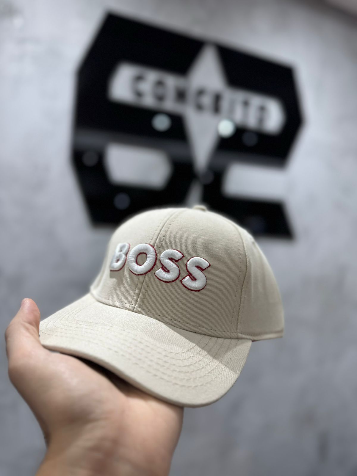 Boné BOSS Bege - 00841 - Conceito 62