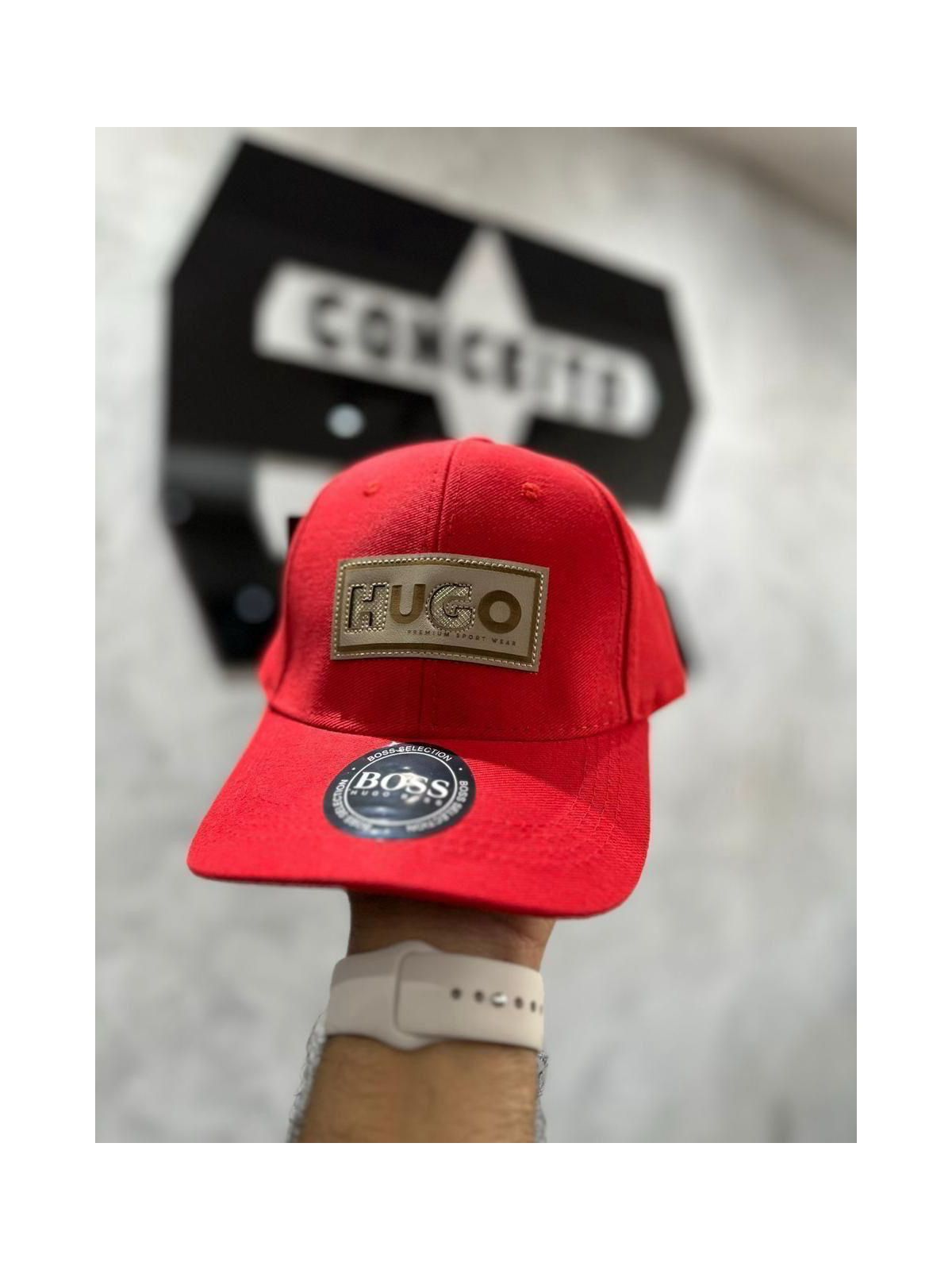 Boné Hugo Vermelho - 00857 - Conceito 62