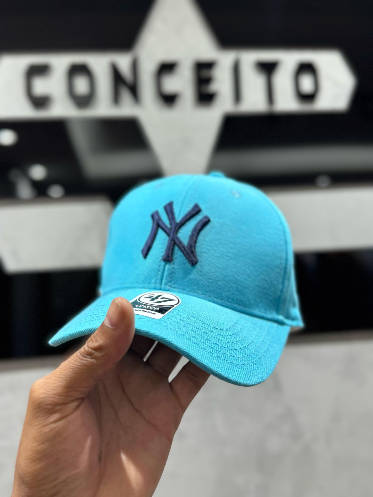 Boné New Era Azul - 00887 - Conceito 62
