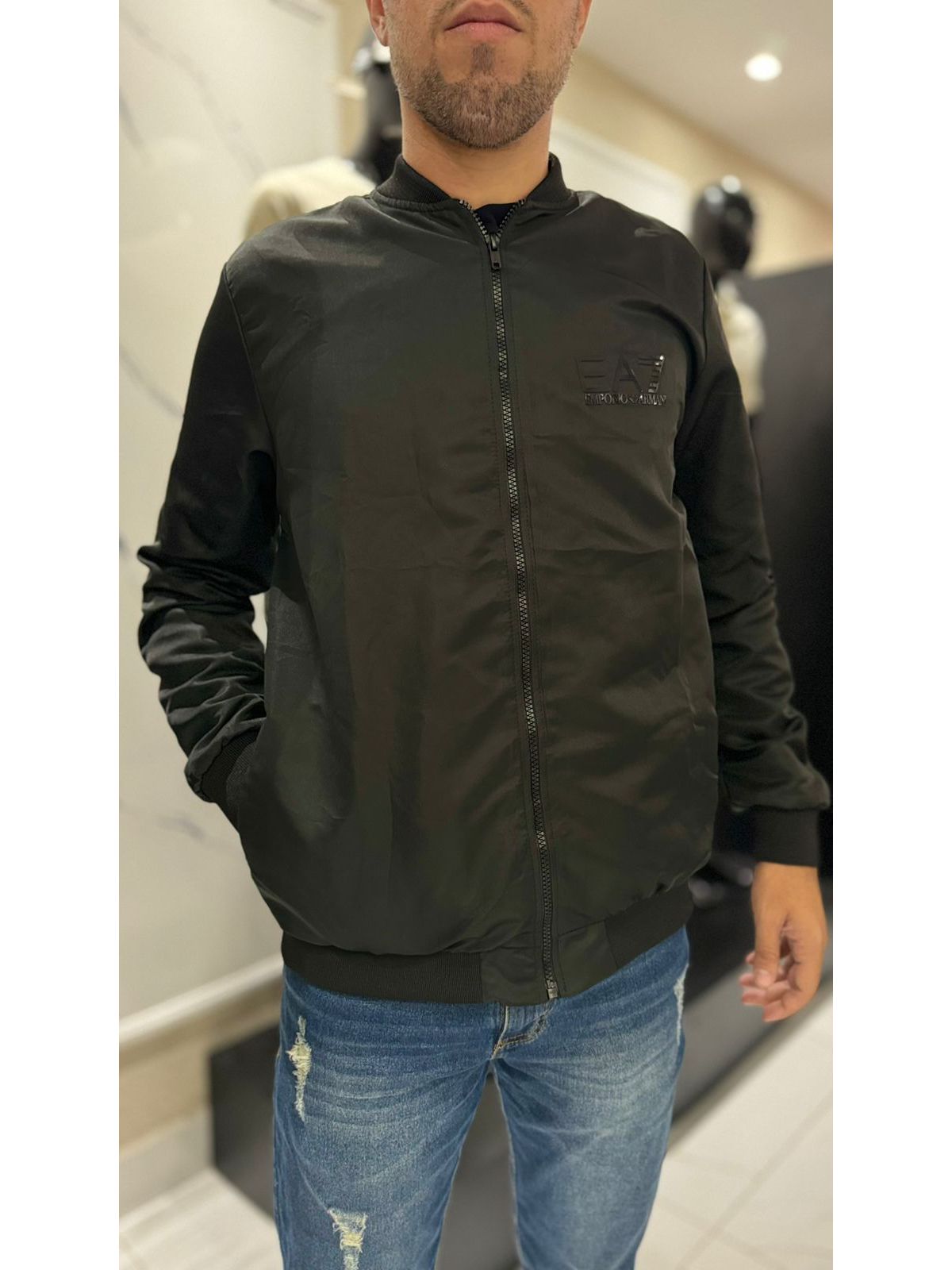 Jaqueta Forrada Ea7 Preto - 00920 - Conceito 62