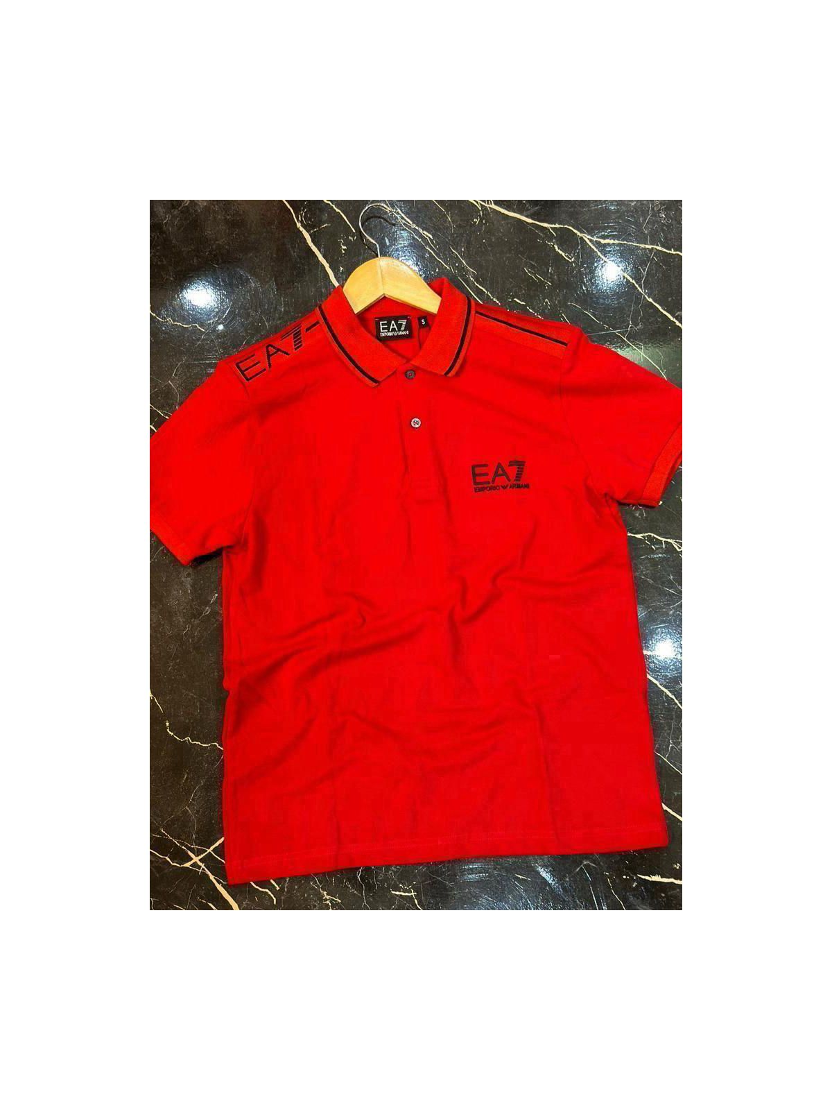 Polo Peruana Ea7 Vermelho - 00922 - Conceito 62