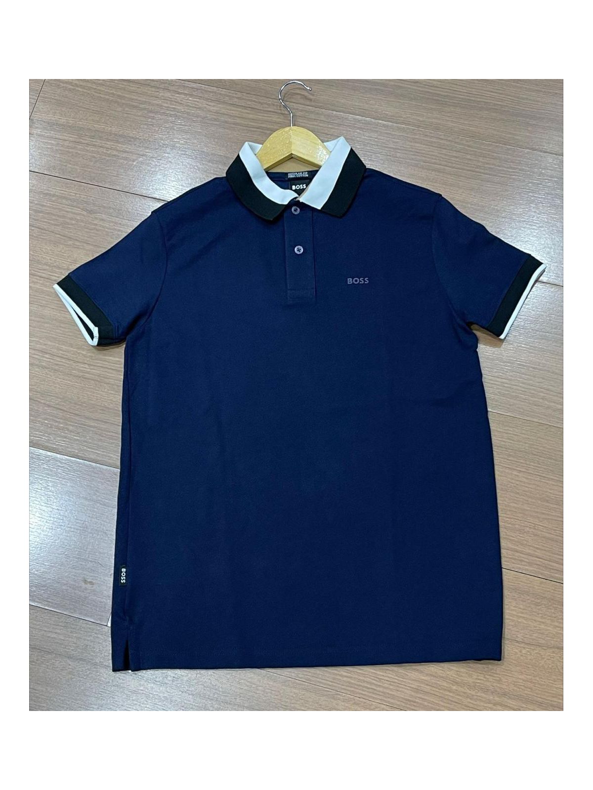 Polo Peruana Bss Azul Marinho - 00924 - Conceito 62