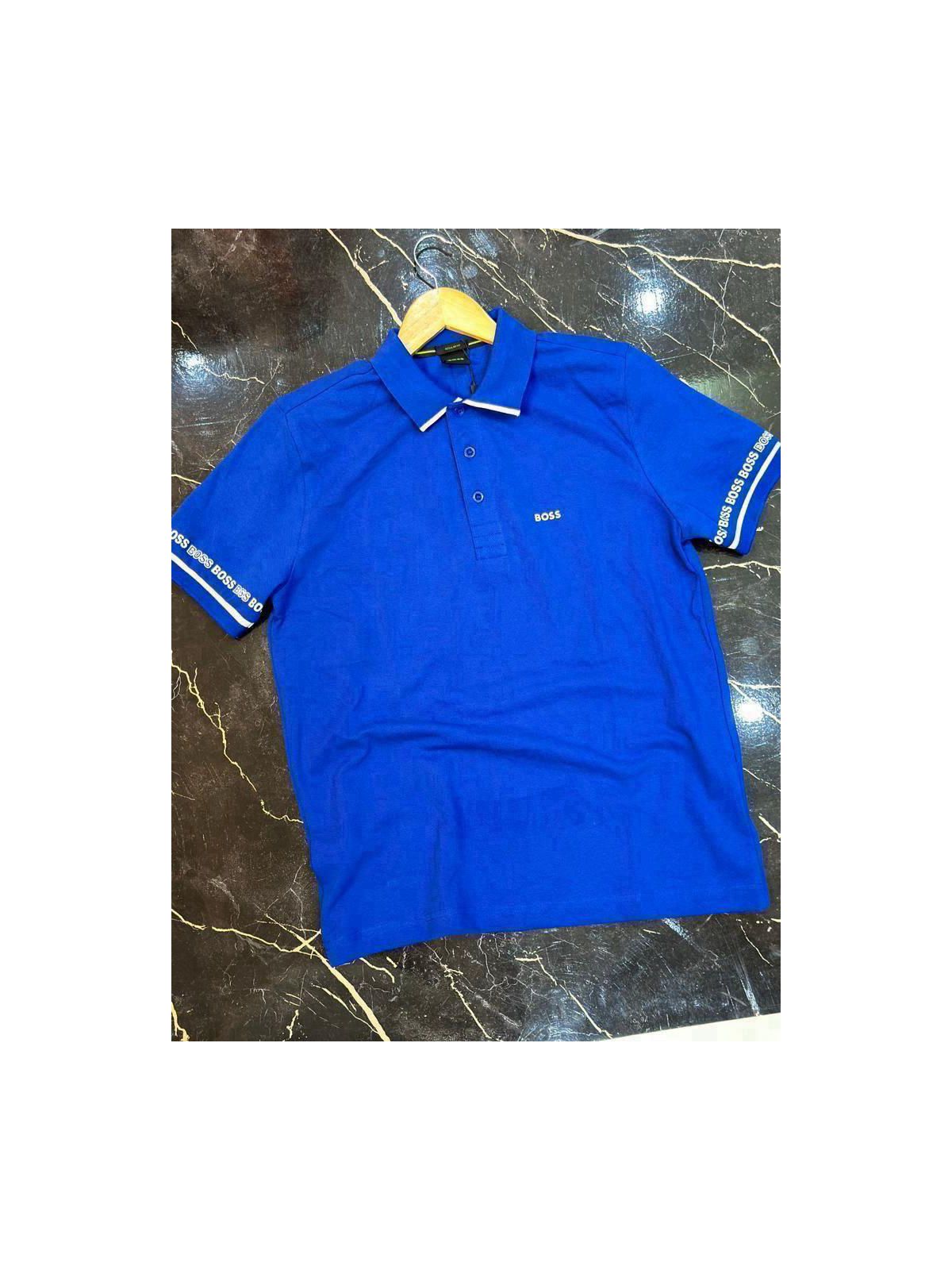 Polo Peruana Bss Azul Royal - 00926 - Conceito 62