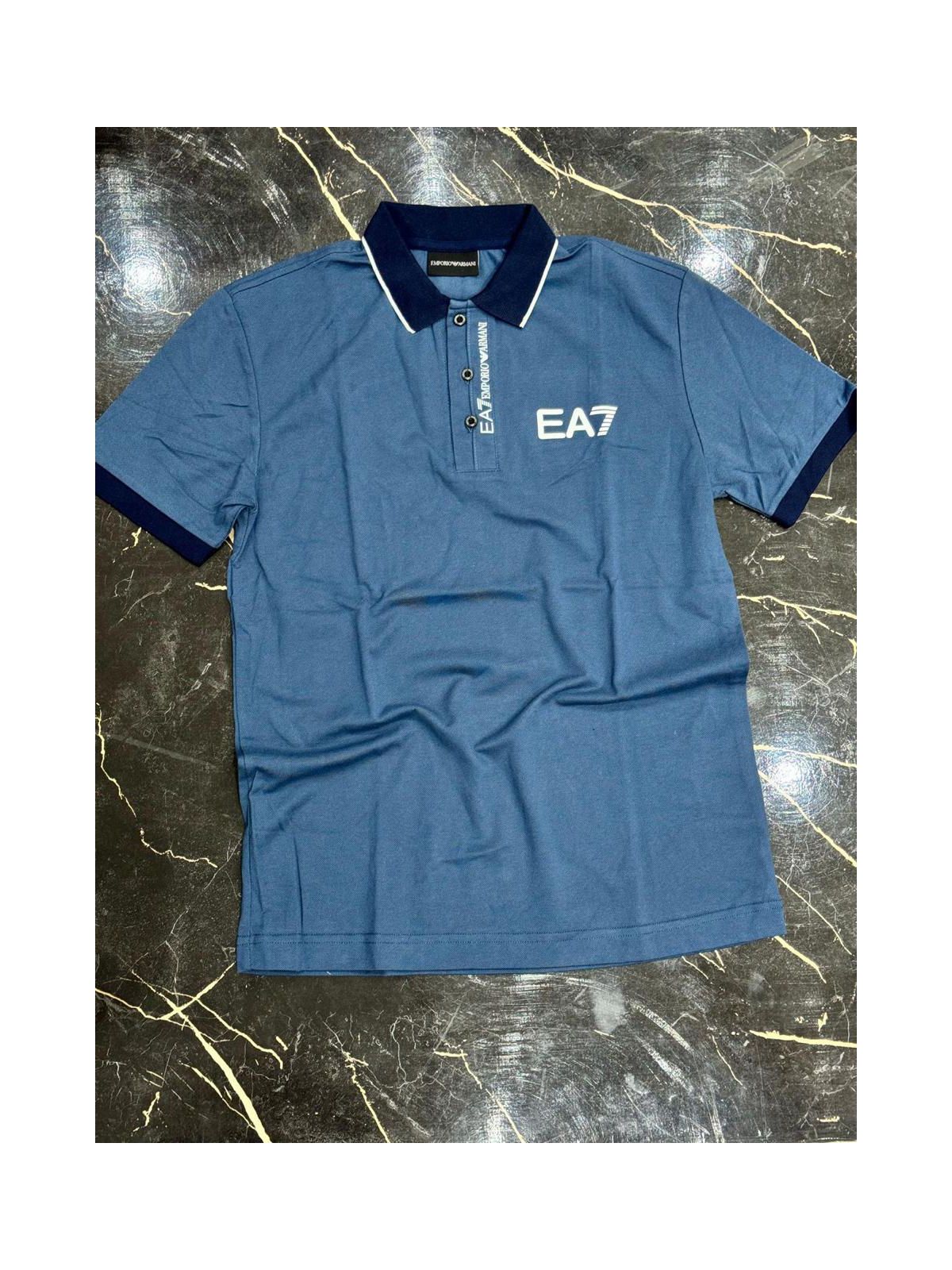 Polo Peruana EA7 Azul - 00959 - Conceito 62