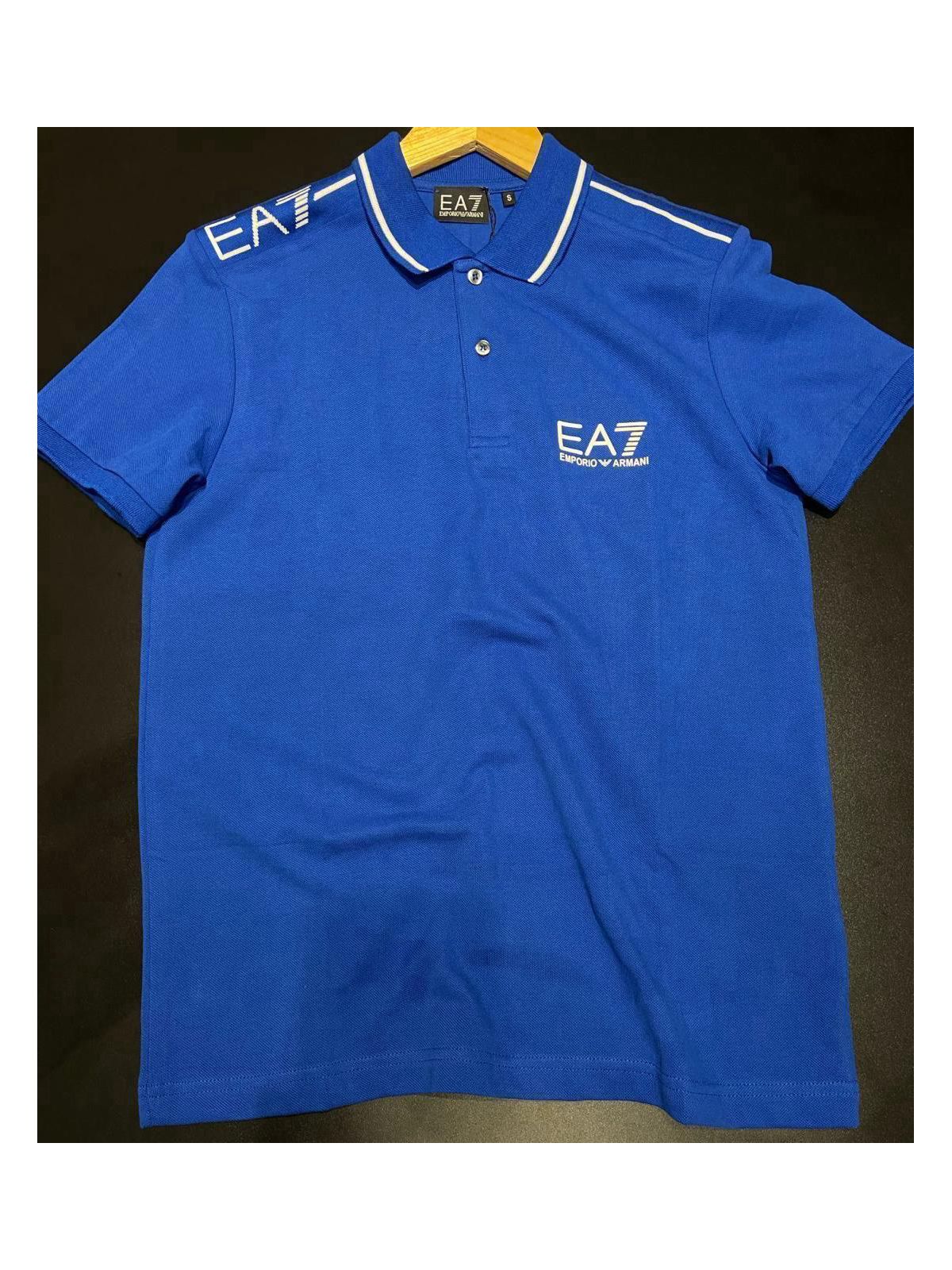 Polo Peruana EA7 Azul Royal - 00971 - Conceito 62