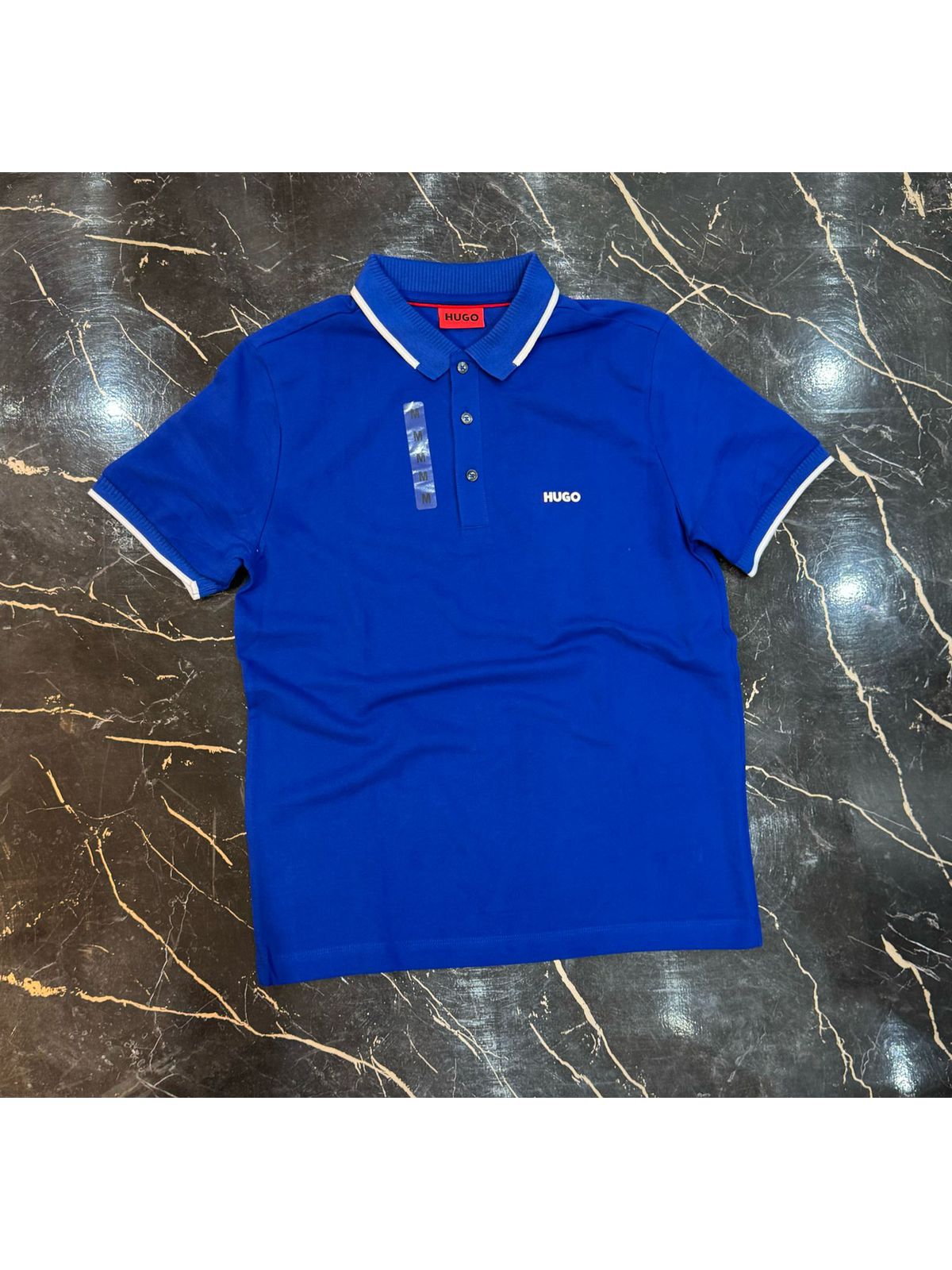 Polo Peruana Hugo Azul Royal - 00986 - Conceito 62