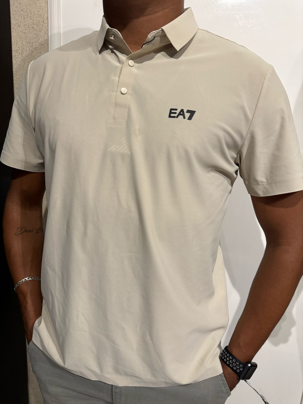Polo Italiana ea7 Bege - 00994 - Conceito 62