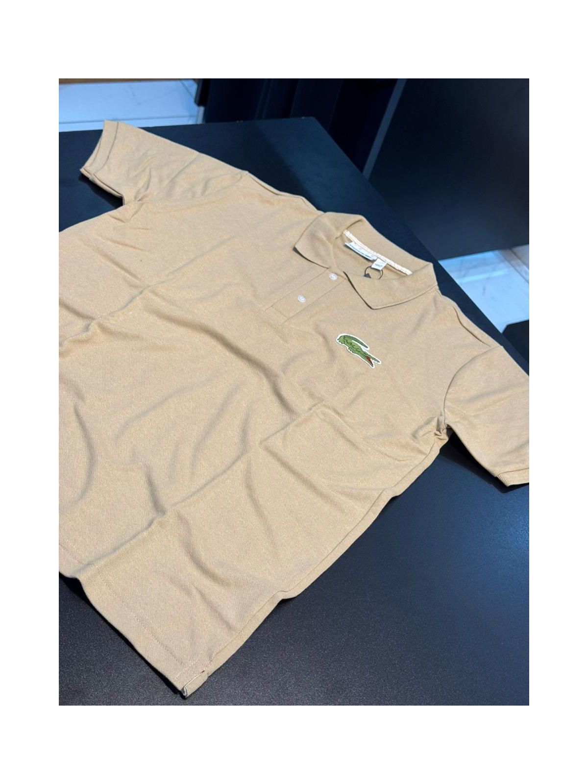 Polo Peruana Lcst Bege Escuro - 01005 - Conceito 62