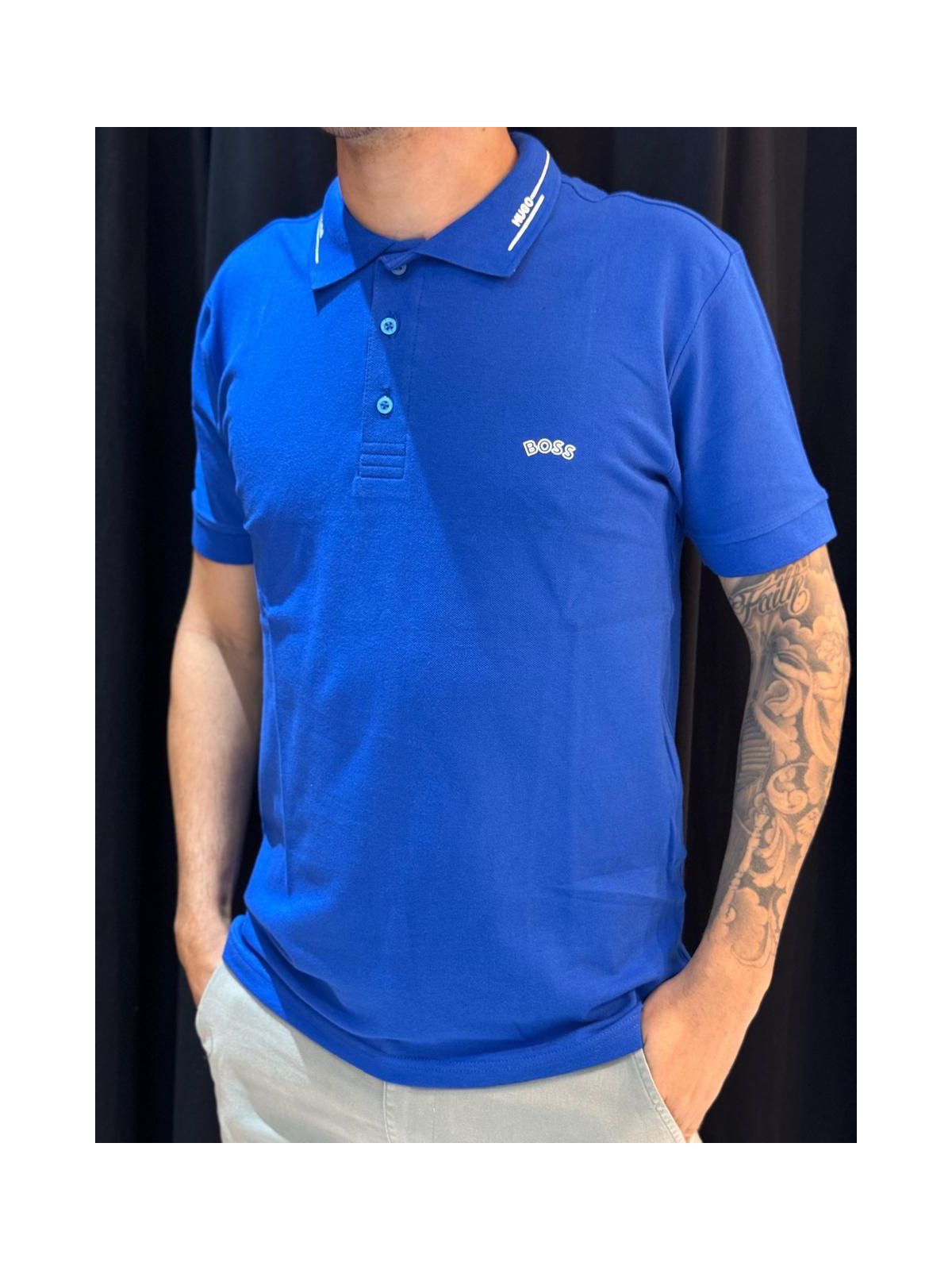 Polo Premium BSS Azul Royal - 01019 - Conceito 62