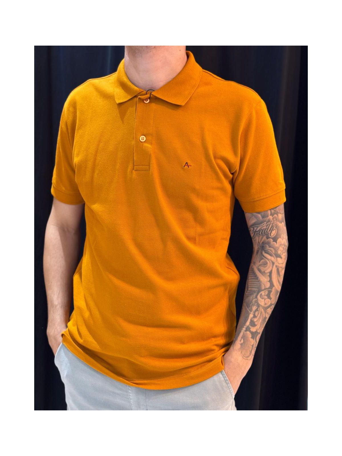 Polo Premium Arams Mostarda - 01067 - Conceito 62