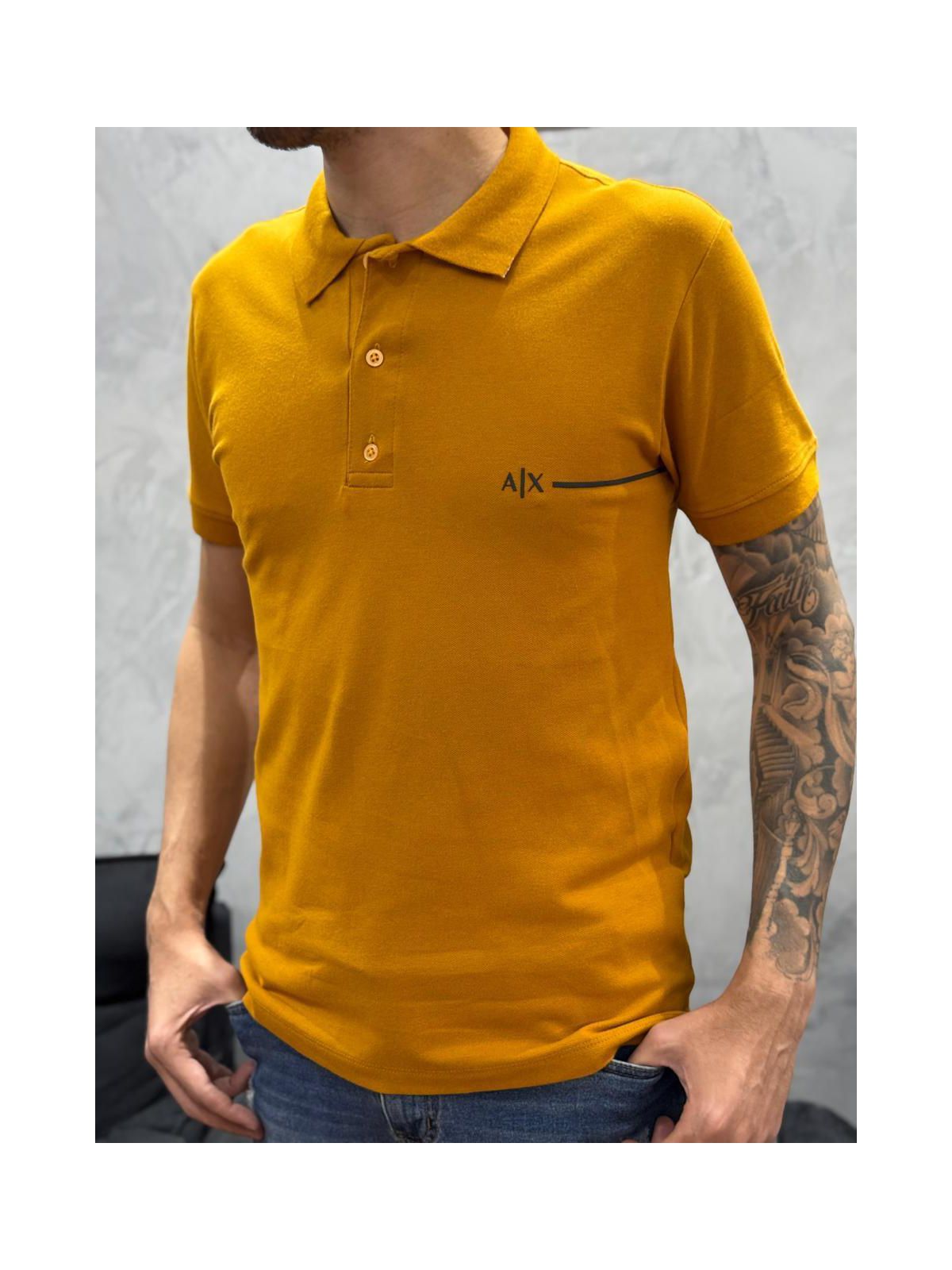 Polo Premium AX Mostarda - 01079 - Conceito 62
