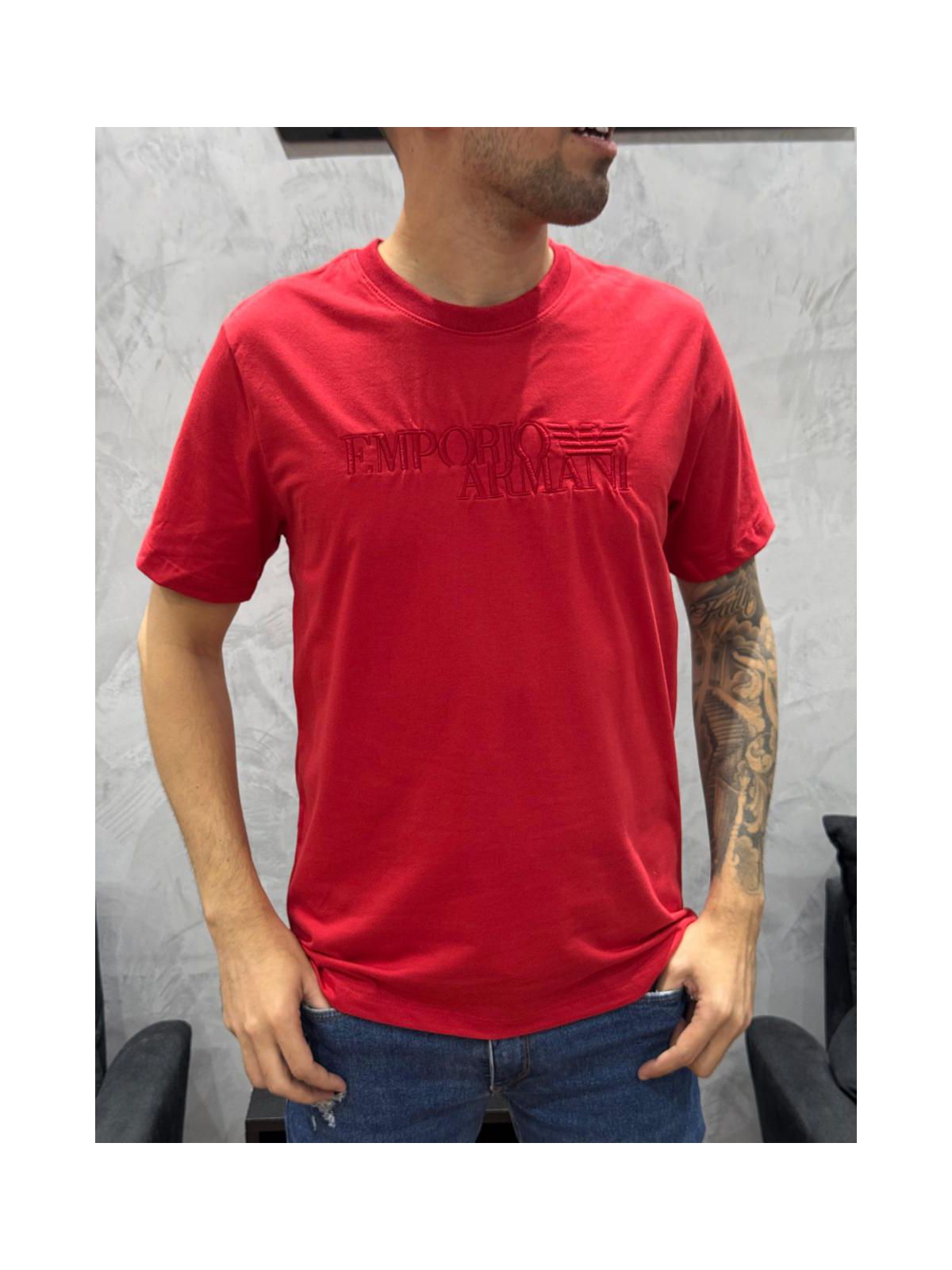 Camiseta Premium Emporio Vermelho - 01120 - Conceito 62