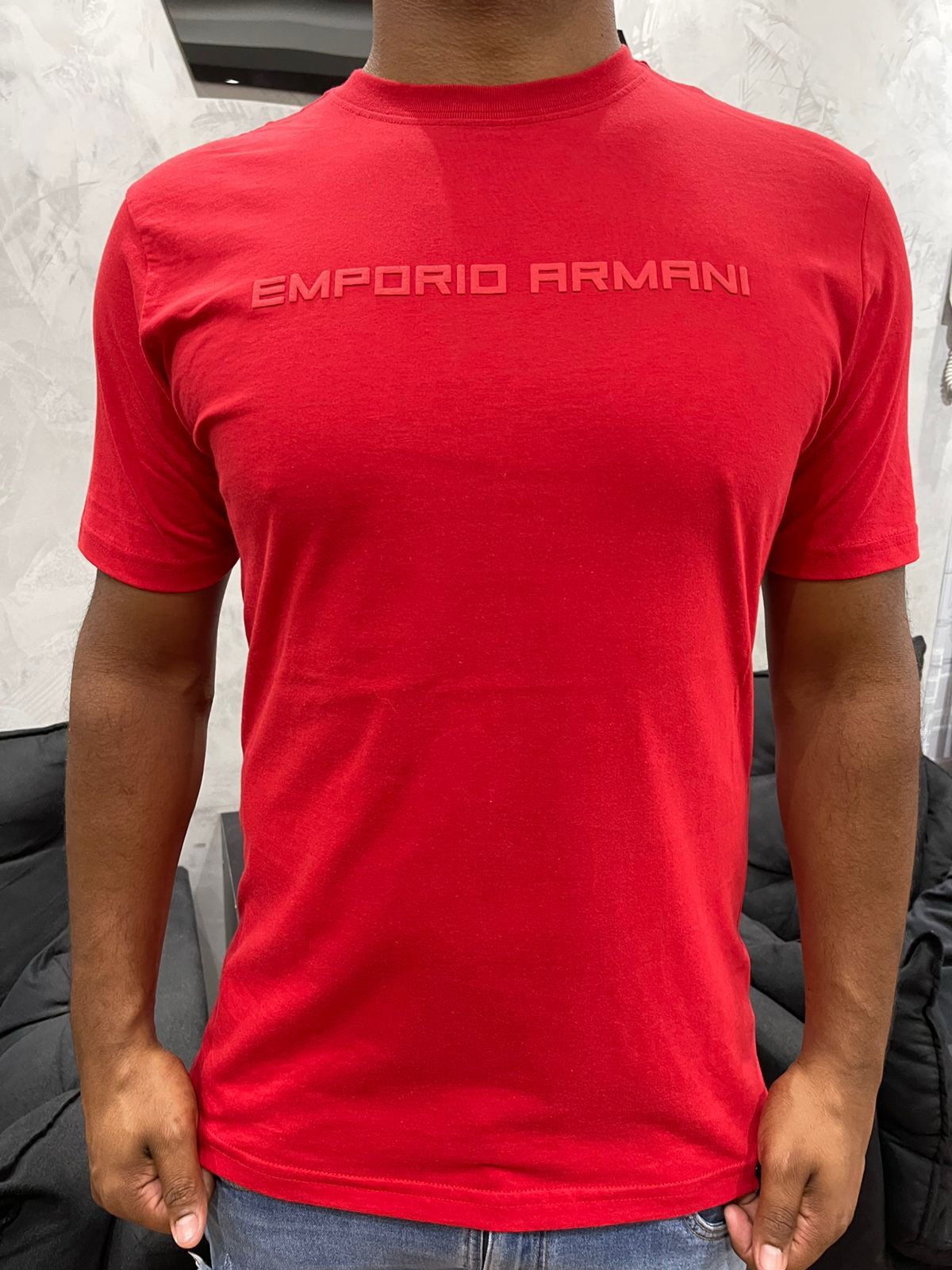 Camiseta Premium Emporio Vermelho - 01131 - Conceito 62
