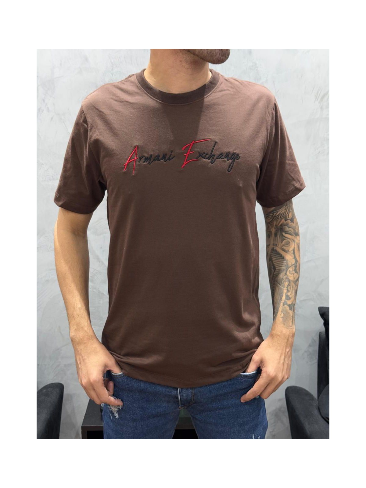 Camiseta Premium Emporio Marrom - 01154 - Conceito 62