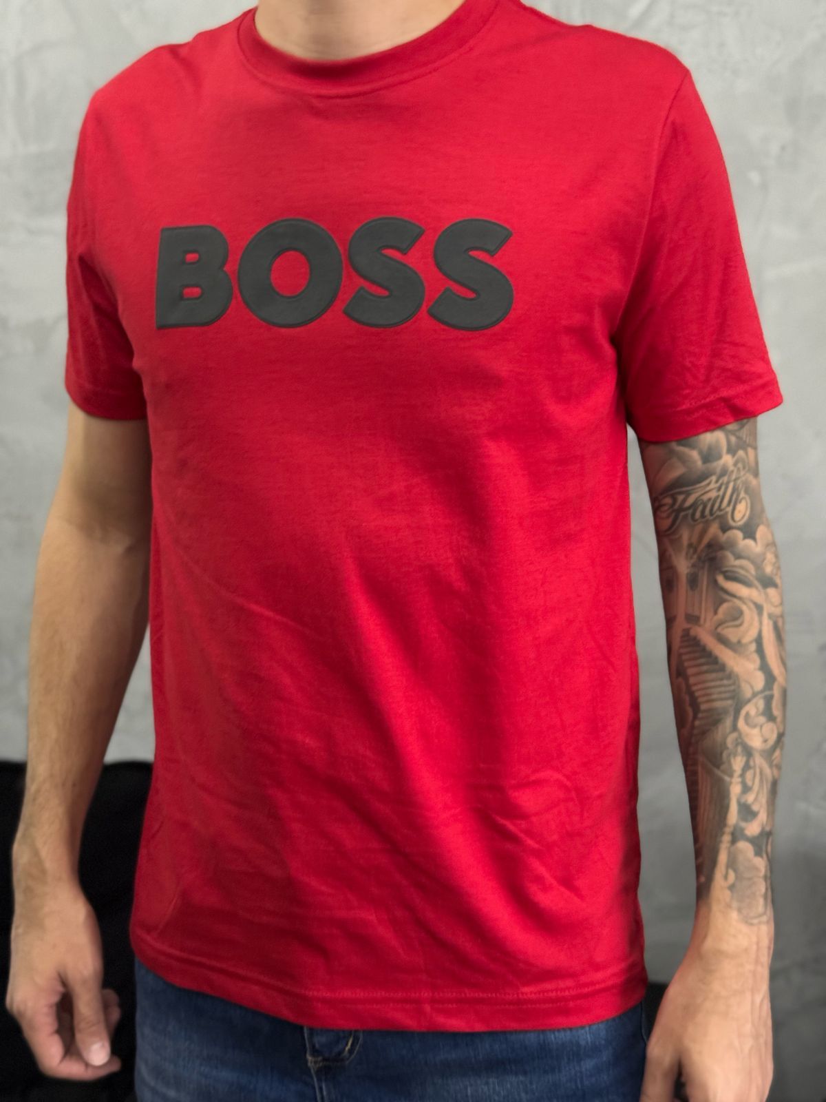 Camiseta Premium Bss Vermelho - 01200 - Conceito 62