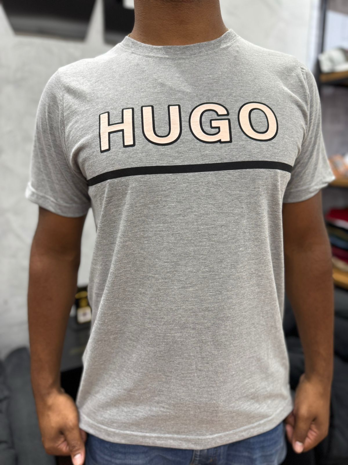 Camiseta Premium Hugo Cinza - 01230 - Conceito 62