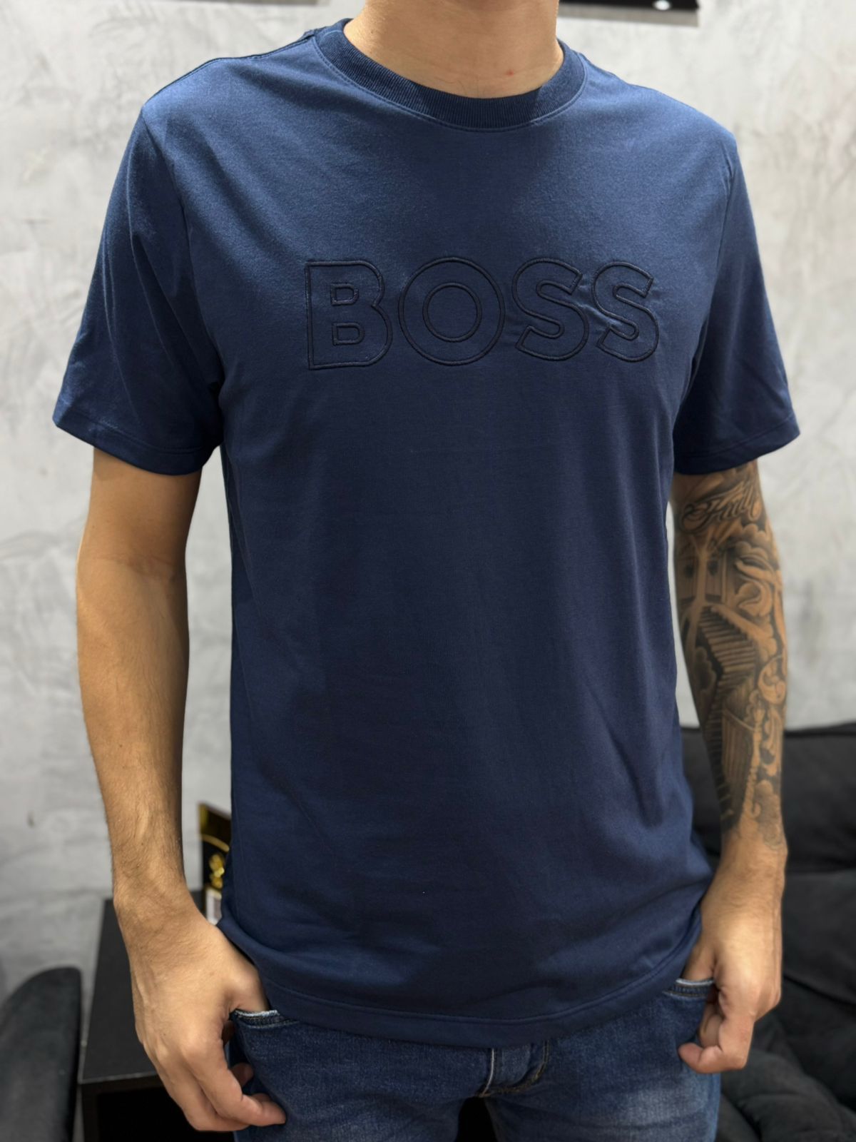 Camiseta Premium Bss Azul - 01239 - Conceito 62