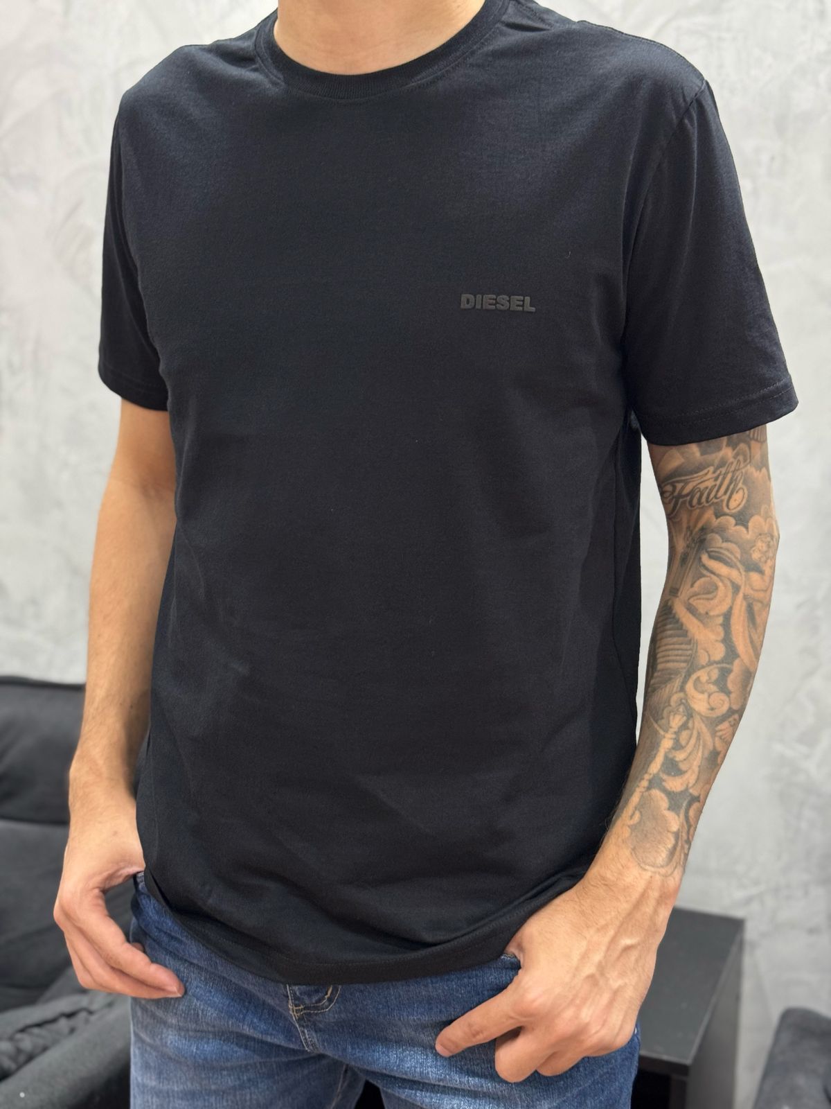 Camiseta Premium DSL Preto Basico - 01280 - Conceito 62