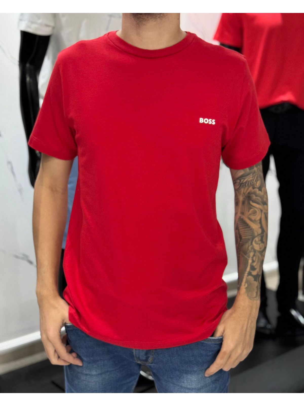 Camiseta Peruana BSS Vermelho - 01401 - Conceito 62
