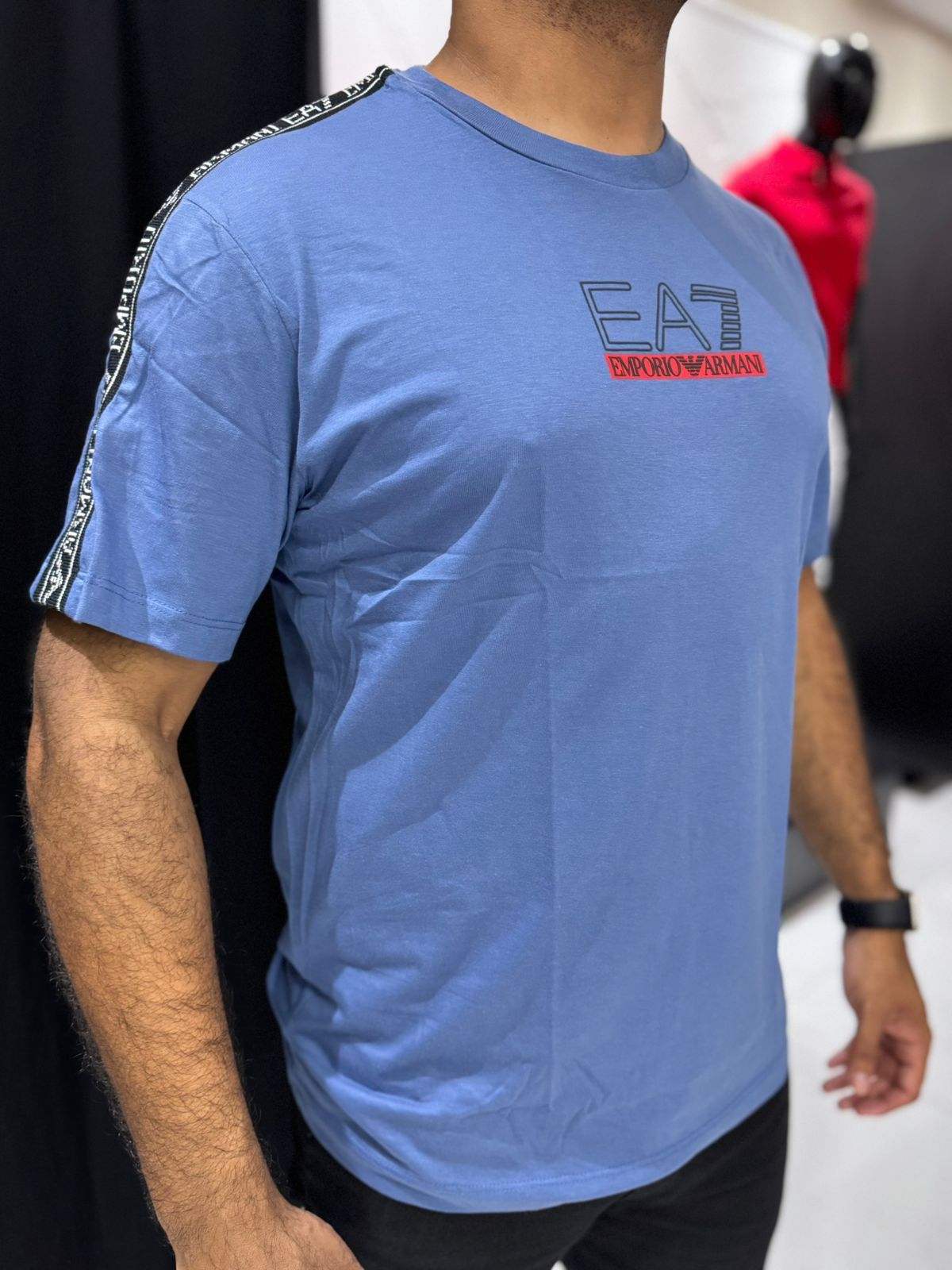 Camiseta Peruana EA7 Azul - 01451 - Conceito 62