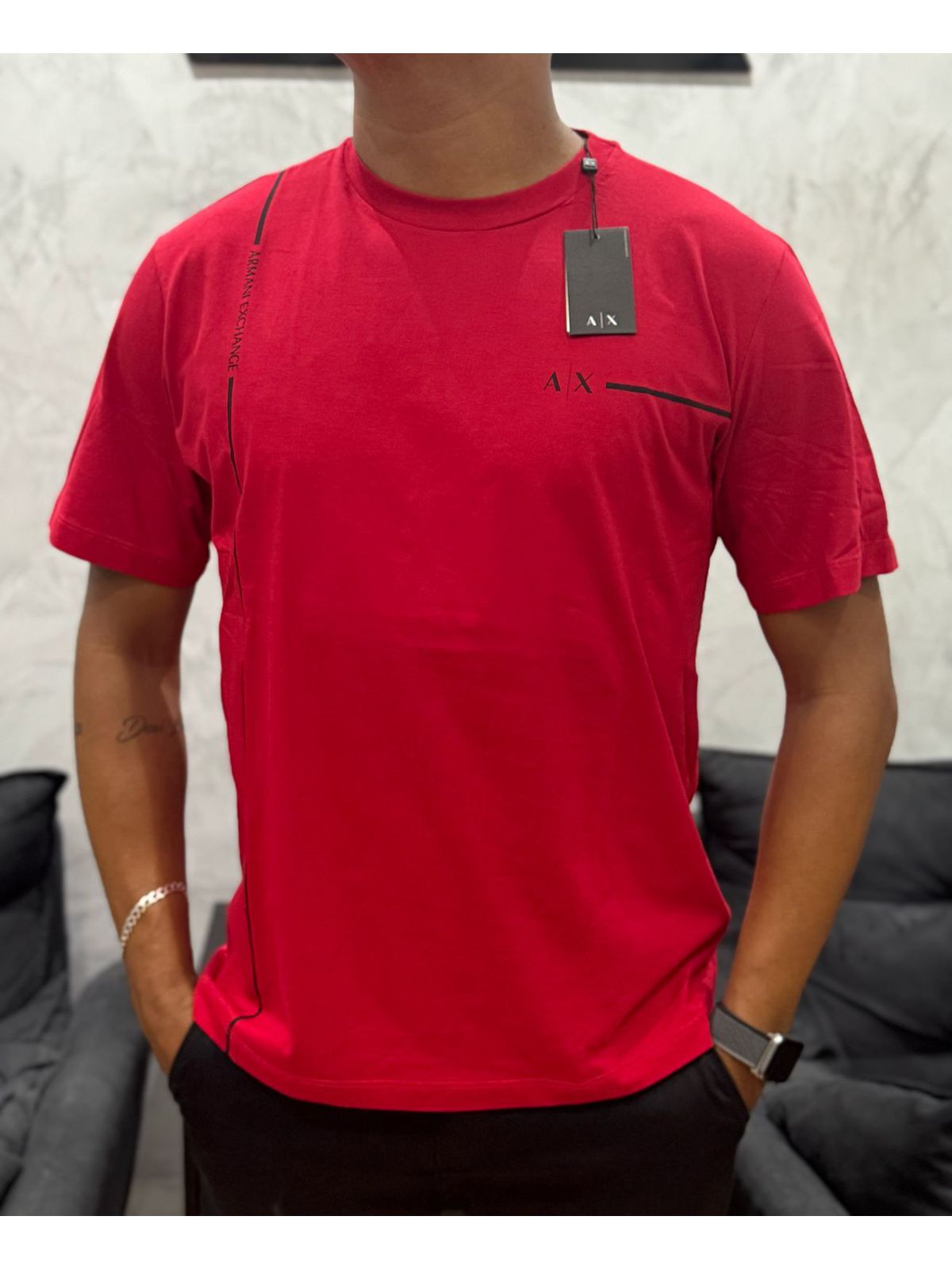 Camiseta Peruana AX Vermelho - 01488 - Conceito 62