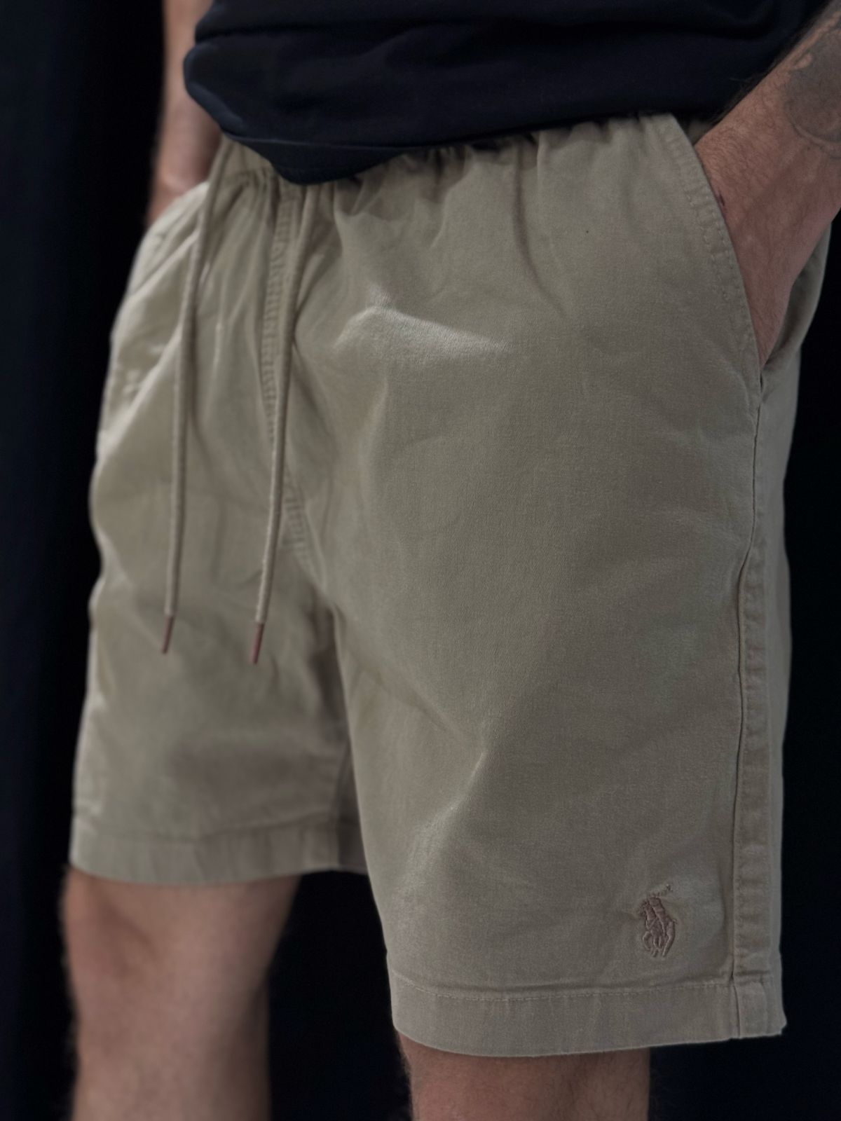 Short Sarja Ralph - Bege Escuro - 01714 - Conceito 62