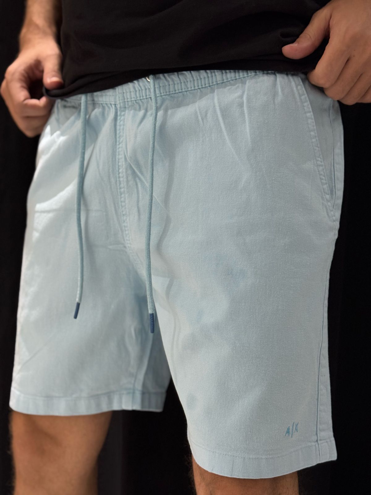 Short Sarja AX - Azul Claro - 01730 - Conceito 62