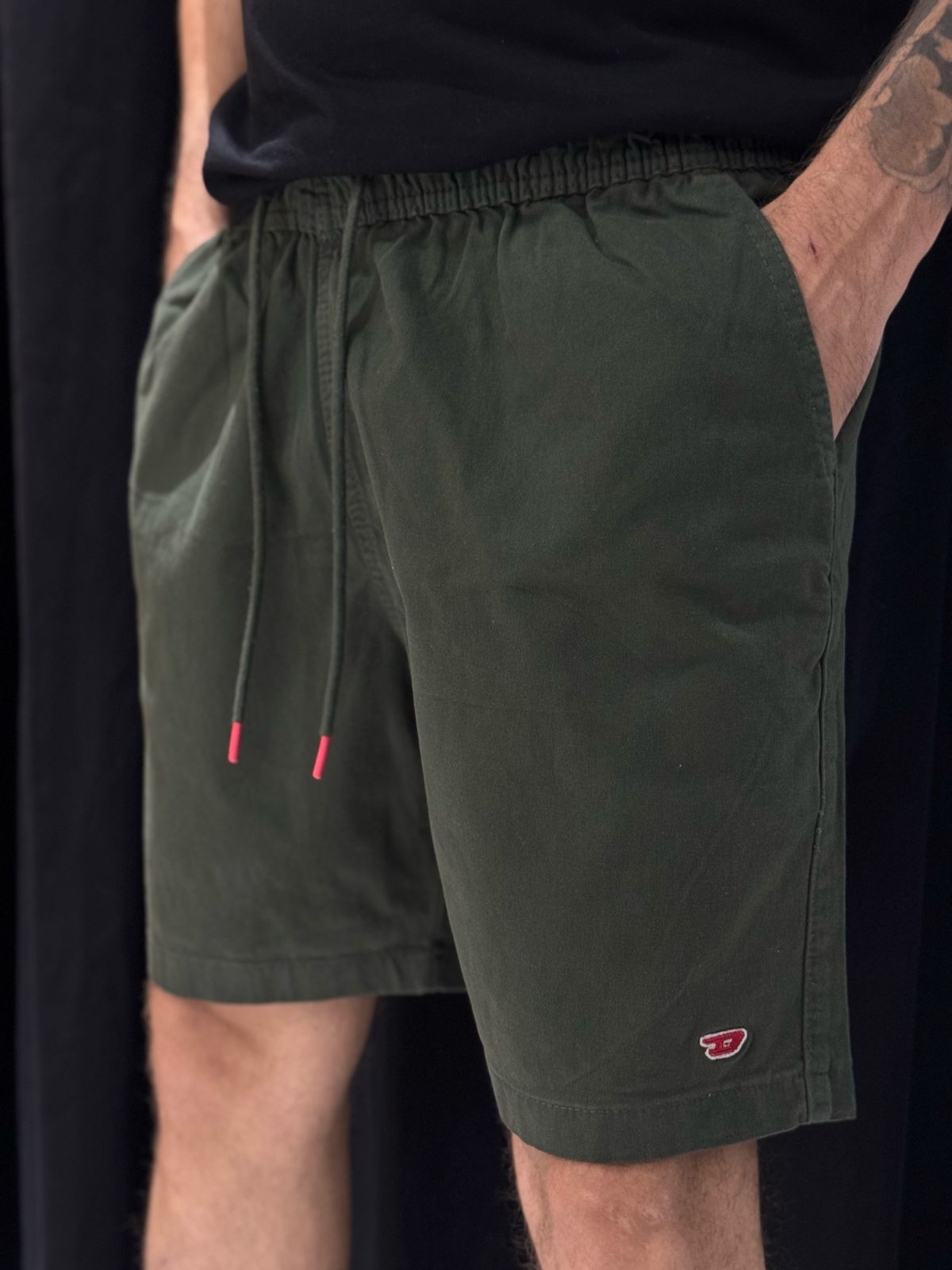Short Sarja Dsl - Verde Musgo - 01717 - Conceito 62