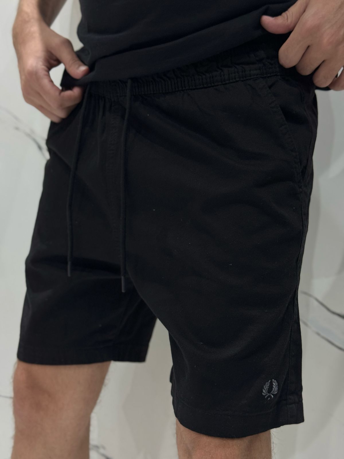 Short Sarja Fred - Preto - 01728 - Conceito 62