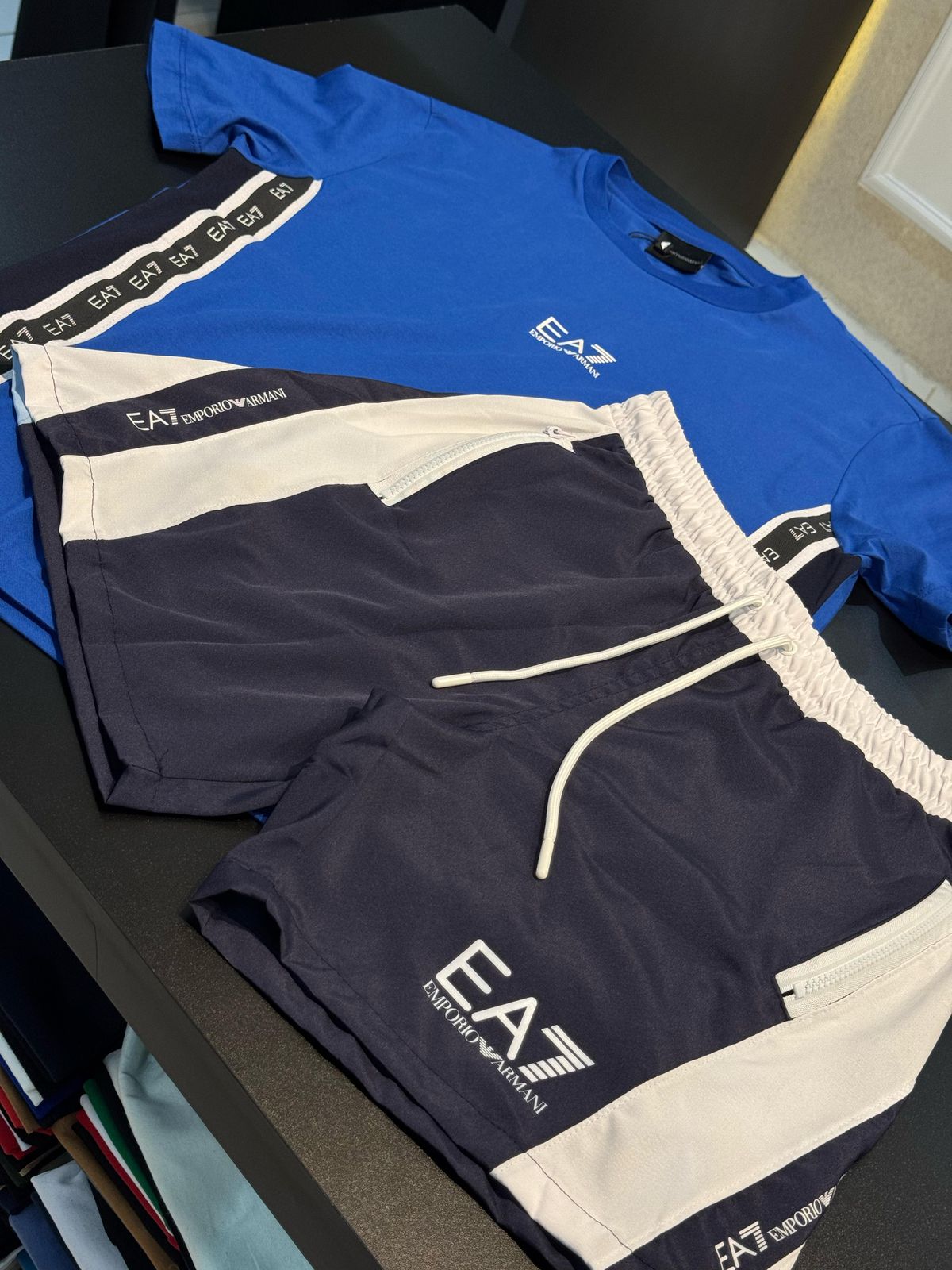 Kit Camiseta Peruana + Short Griffe - 01822 - Conceito 62