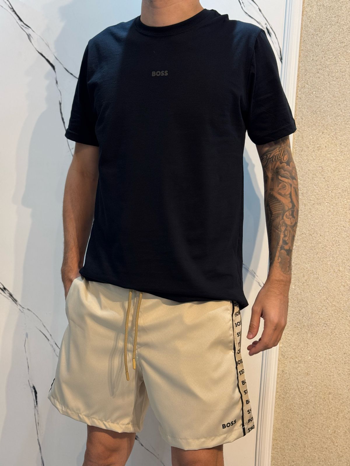 Kit Bss Camiseta Premium + Short Griffe - 01830 - Conceito 62