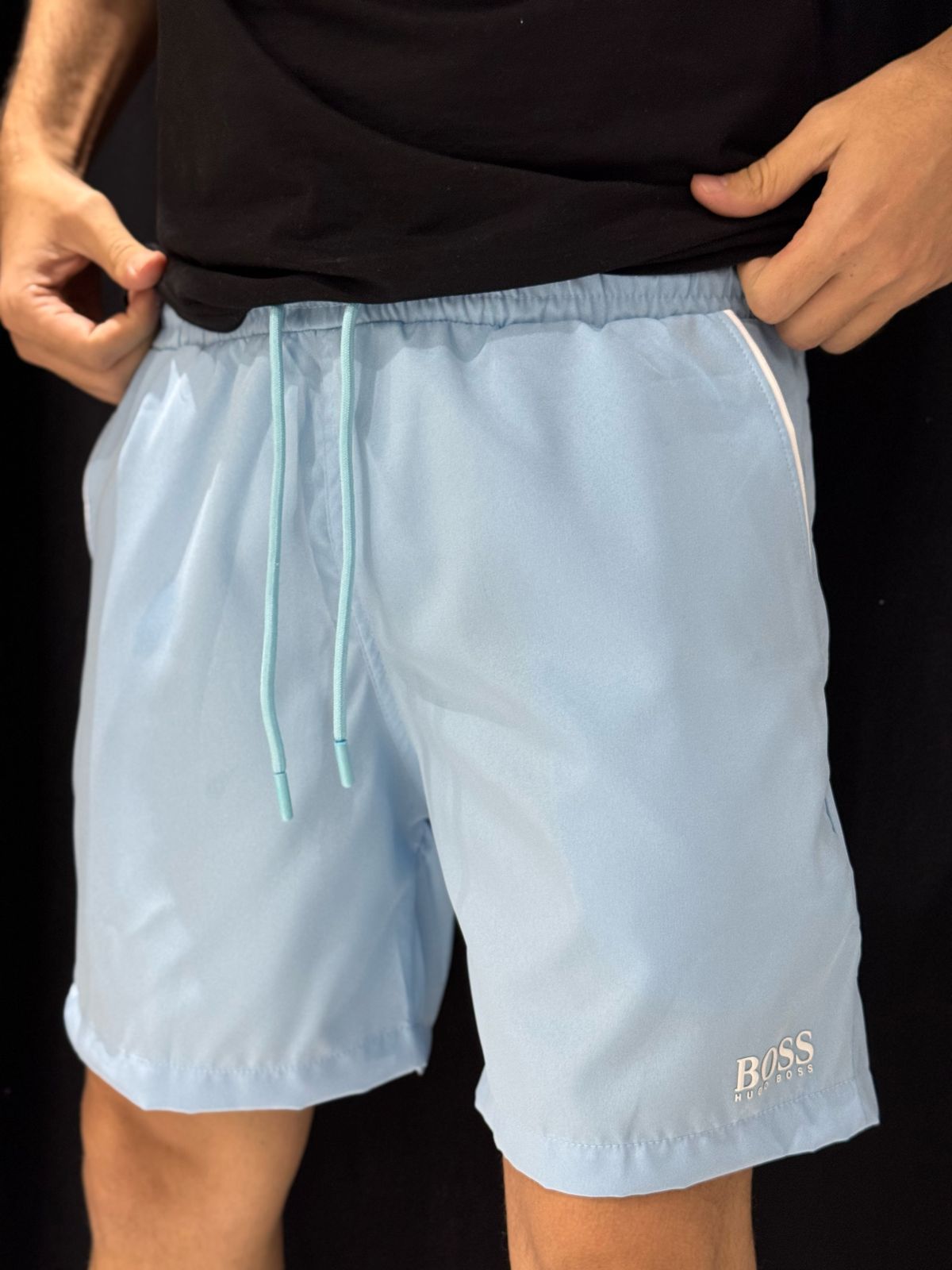 Short Griffe BSS Basico - Azul - 01838 - Conceito 62