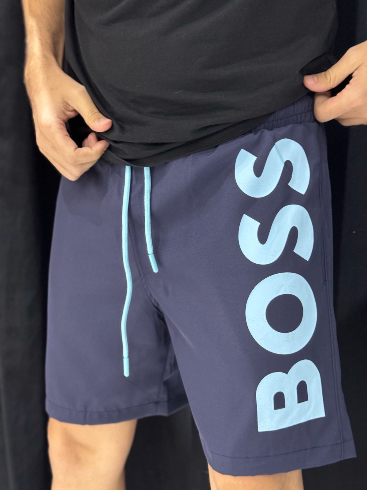 Short Griffe BSS - Azul - 01833 - Conceito 62