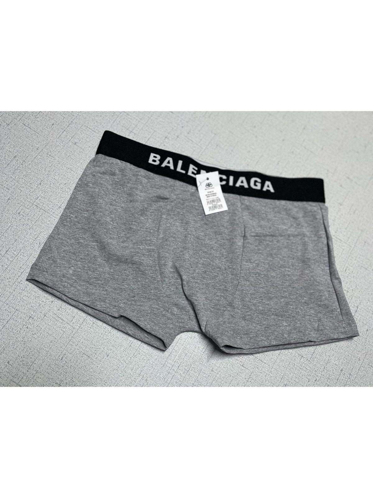 Cueca Boxer Balenciaga - Cinza - 01877 - Conceito 62