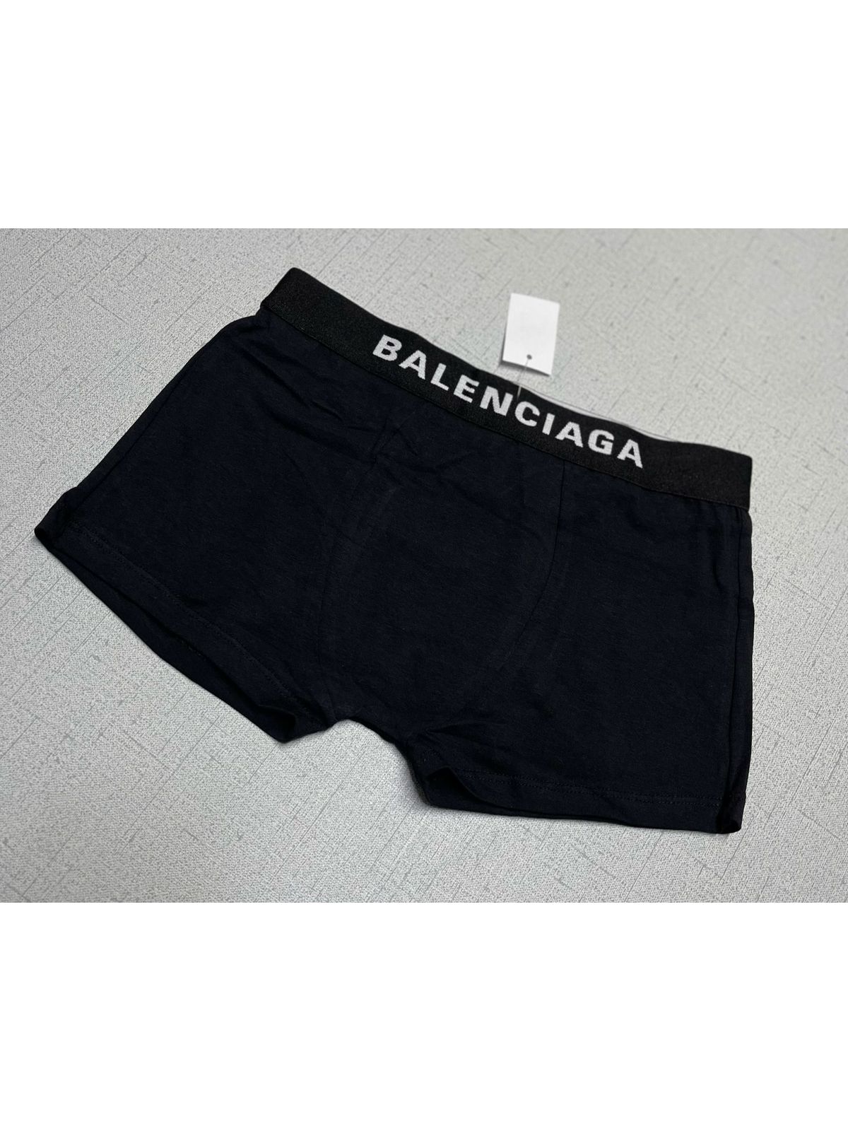 Cueca Boxer Balenciaga - Preto - 01874 - Conceito 62