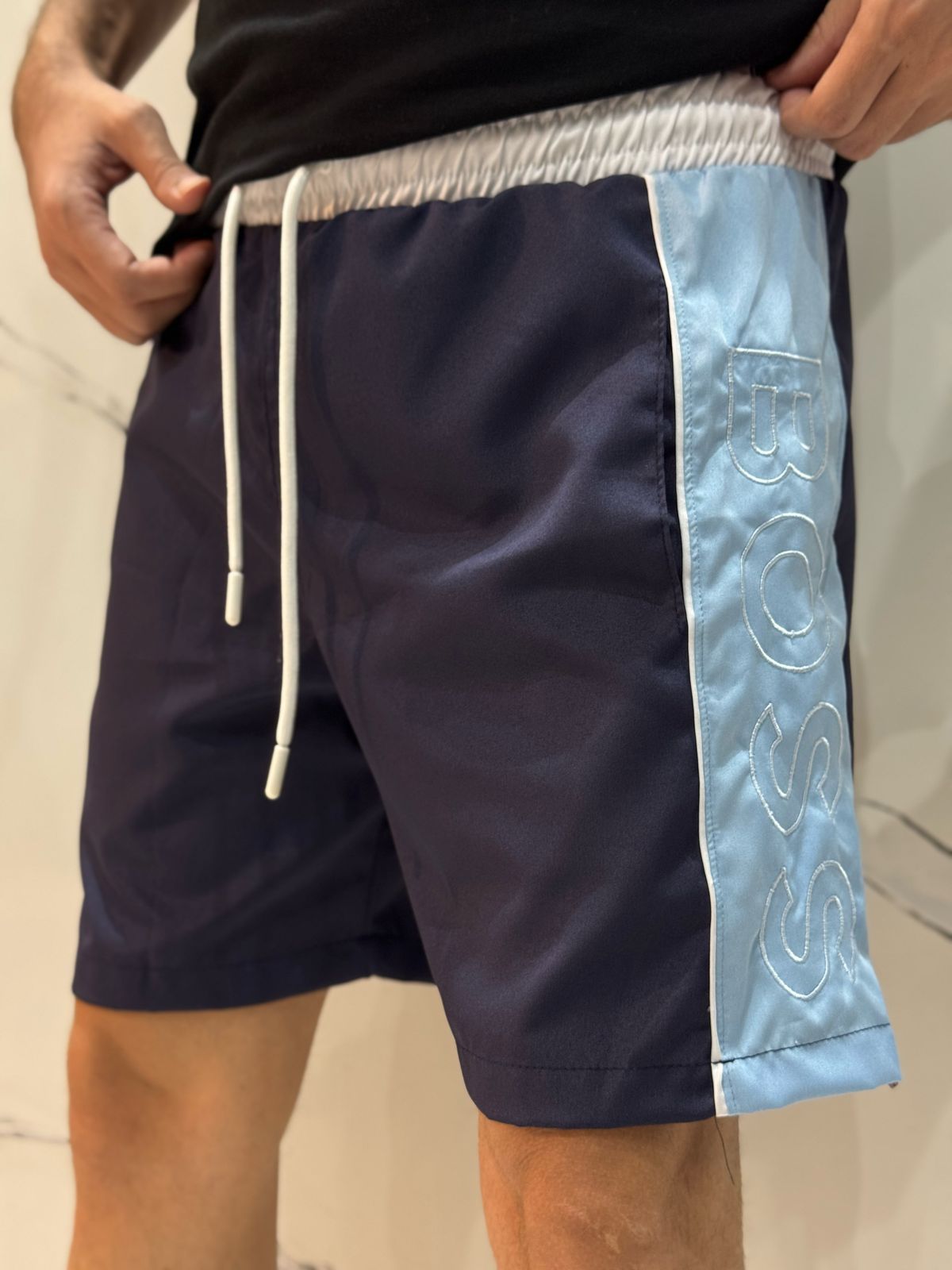 Short Griffe BSS - Azul - 01872 - Conceito 62