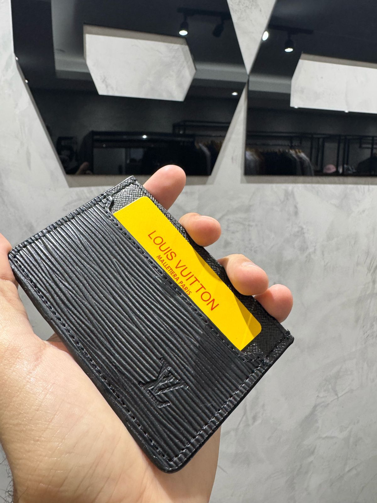 Porta Cartão LV Preto - 01889 - Conceito 62