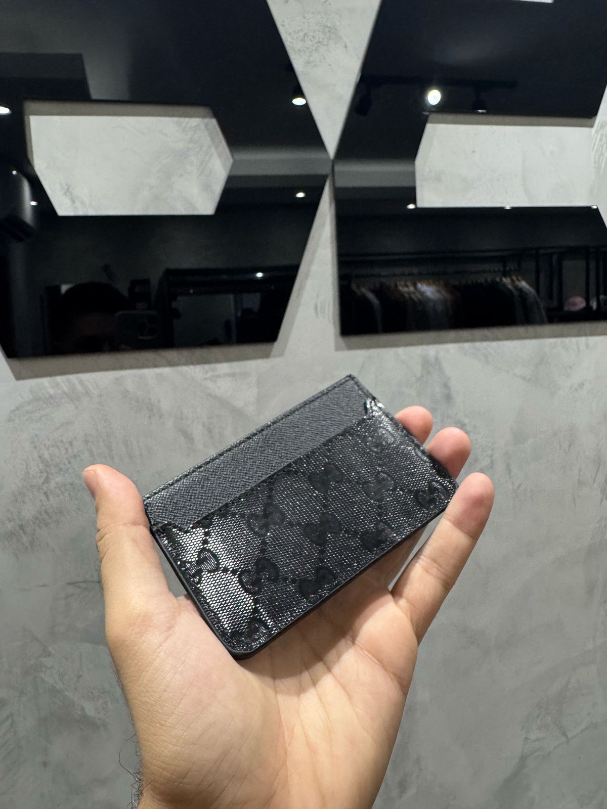 Porta Cartão Gucci - Preto - 01891 - Conceito 62