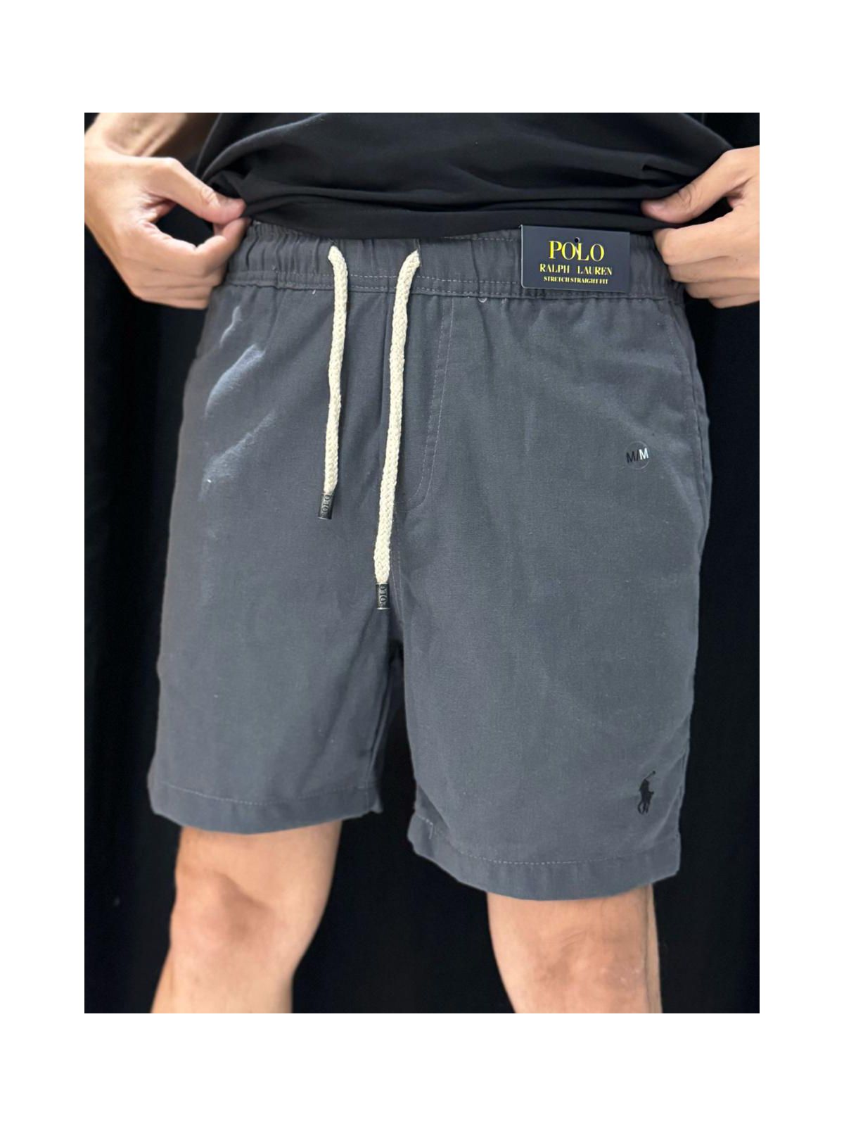 Short linho Ralph - Cinza - 02140 - Conceito 62