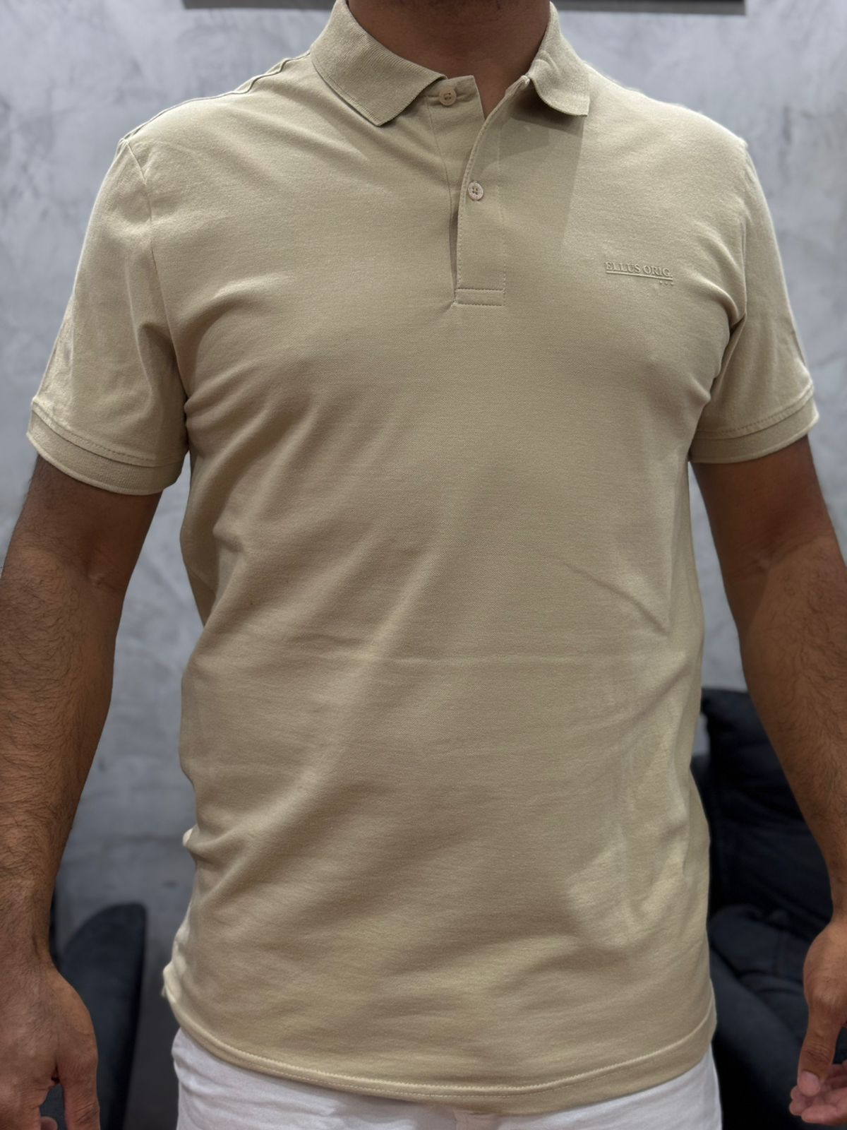 Polo Premium Ells - Bege - 02270 - Conceito 62