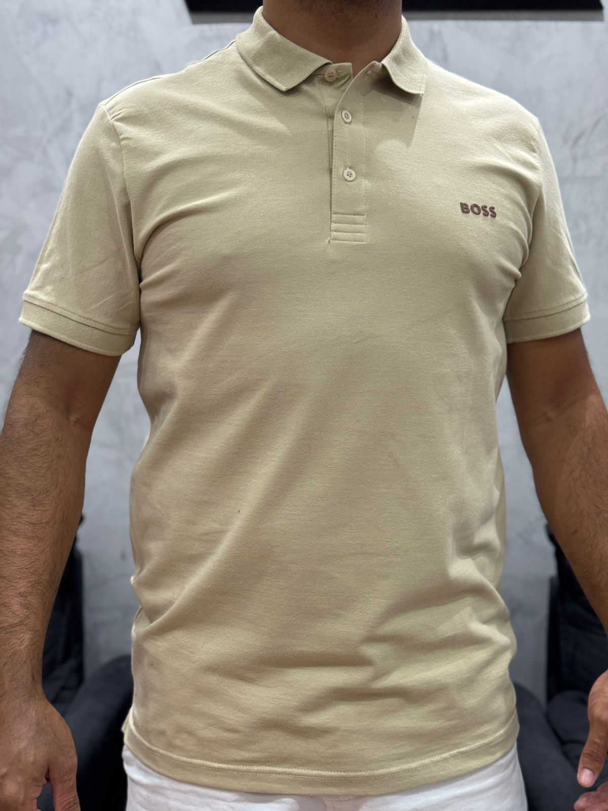 Polo Premium Bss - Bege - 02272 - Conceito 62