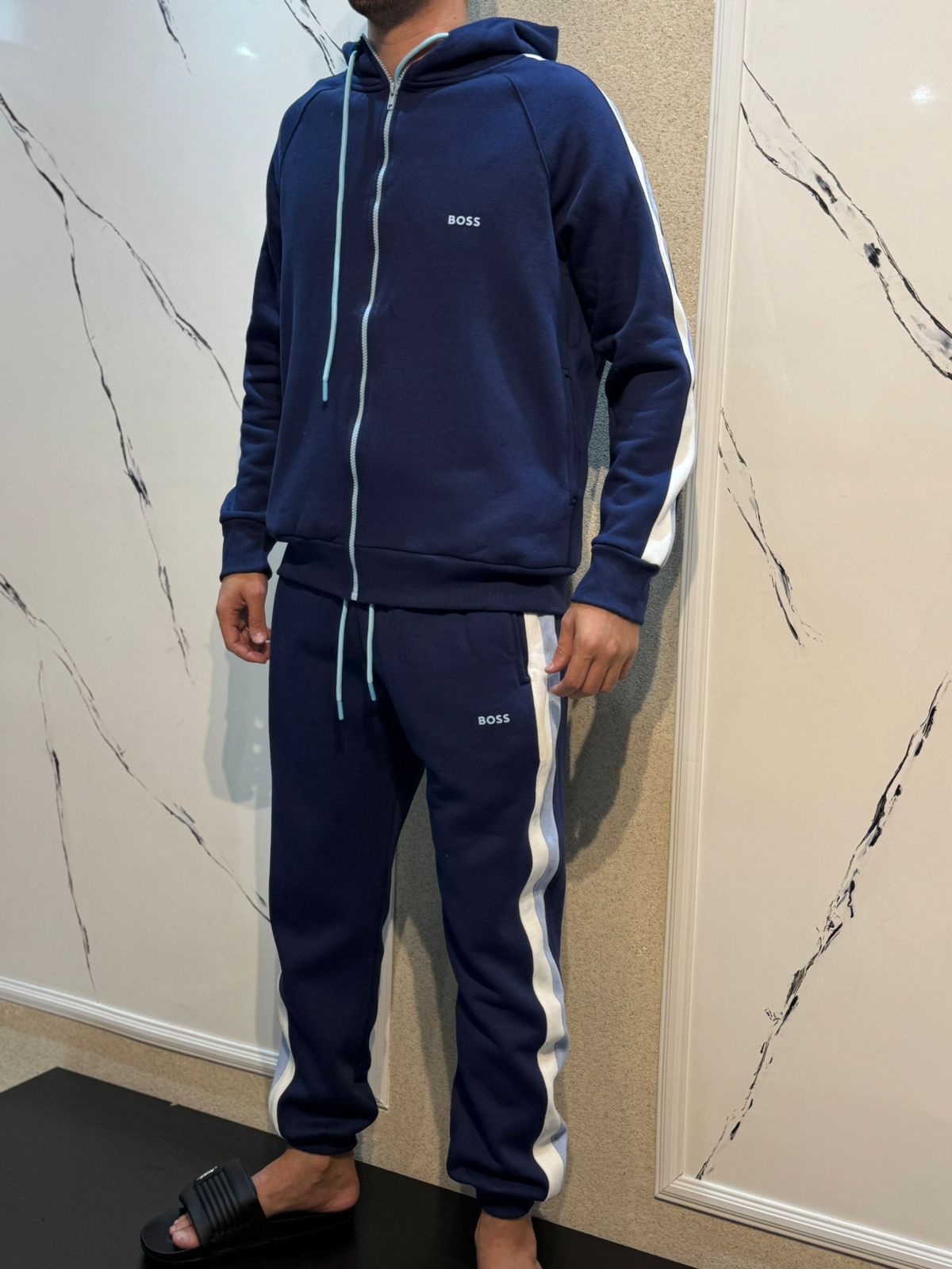 Conjunto Moletom Bss - Azul - 02296 - Conceito 62