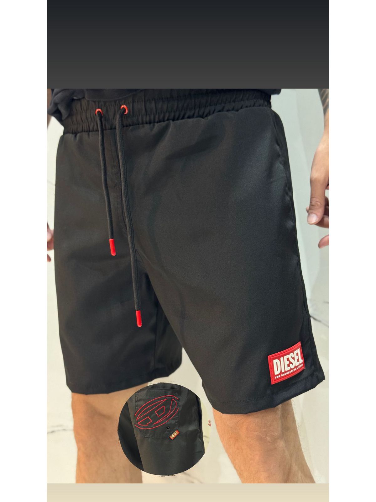 Short Griffe DSL - Preto - 02443 - Conceito 62
