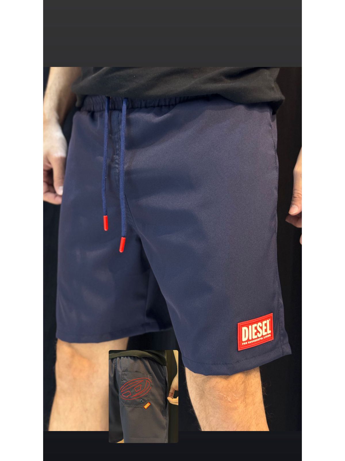 Short Griffe DSL - Azul - 02442 - Conceito 62