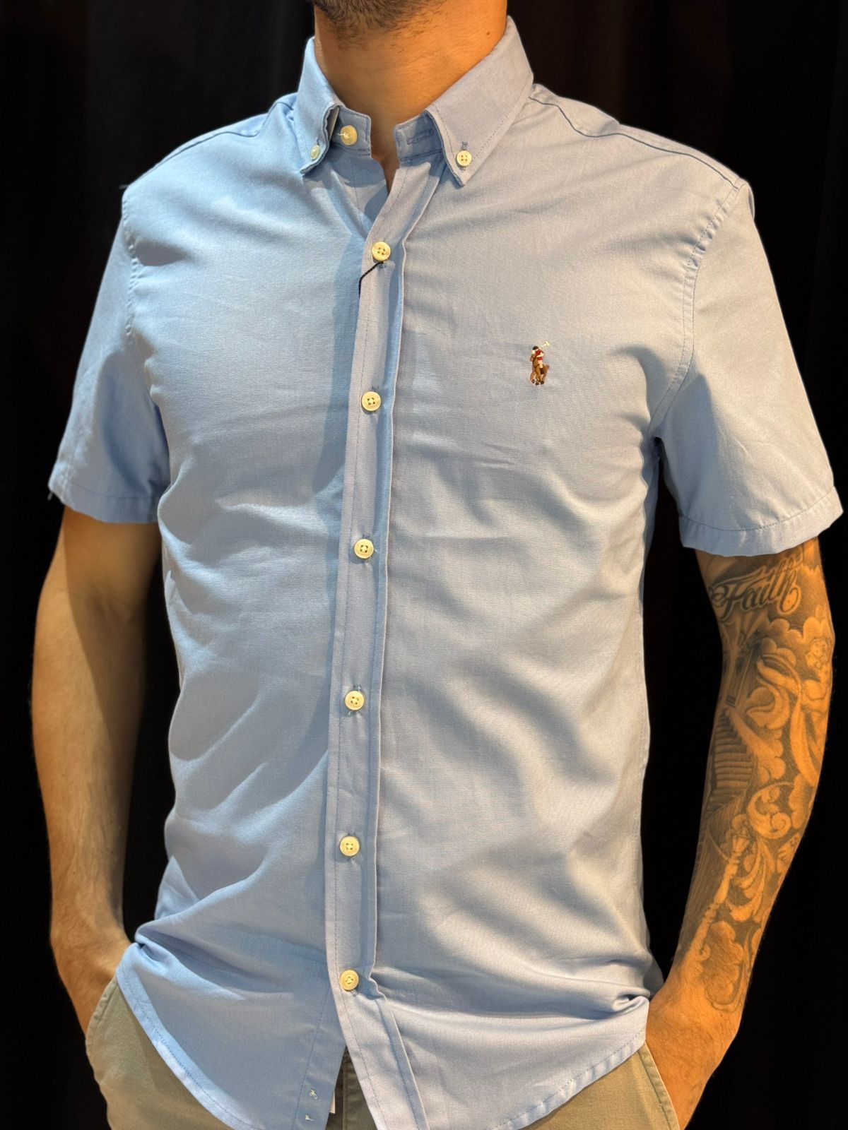 Camisa Social Ralph - Azul Claro - 02613 - Conceito 62