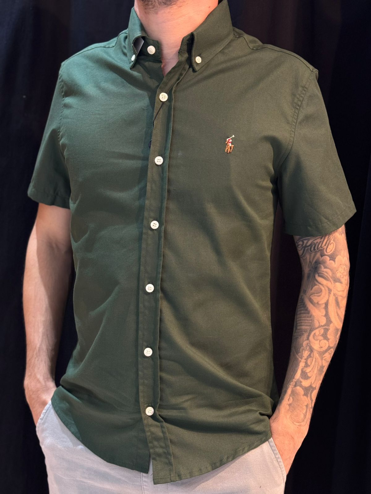 Camisa Social Ralph - Verde - 02615 - Conceito 62
